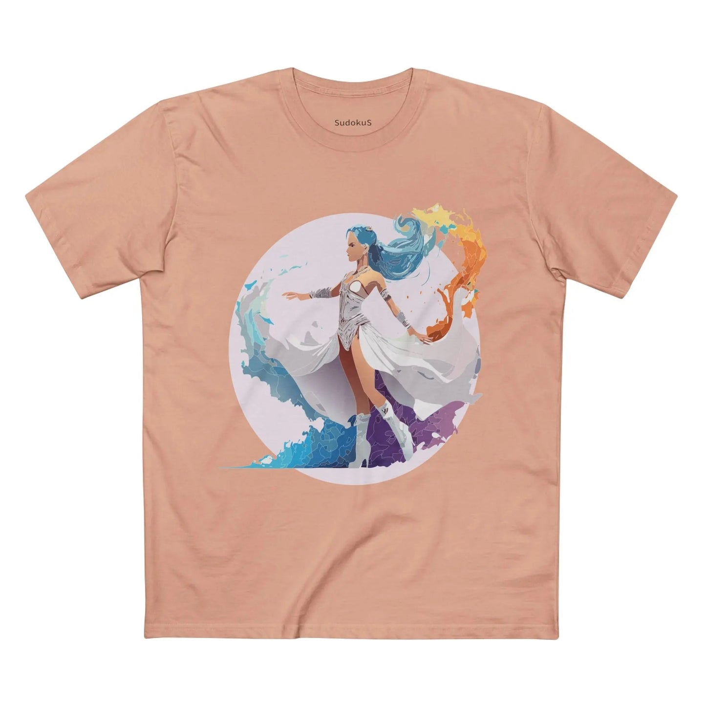 Dancer Graphic Unisex 100 Cotton Staple Tee 15
