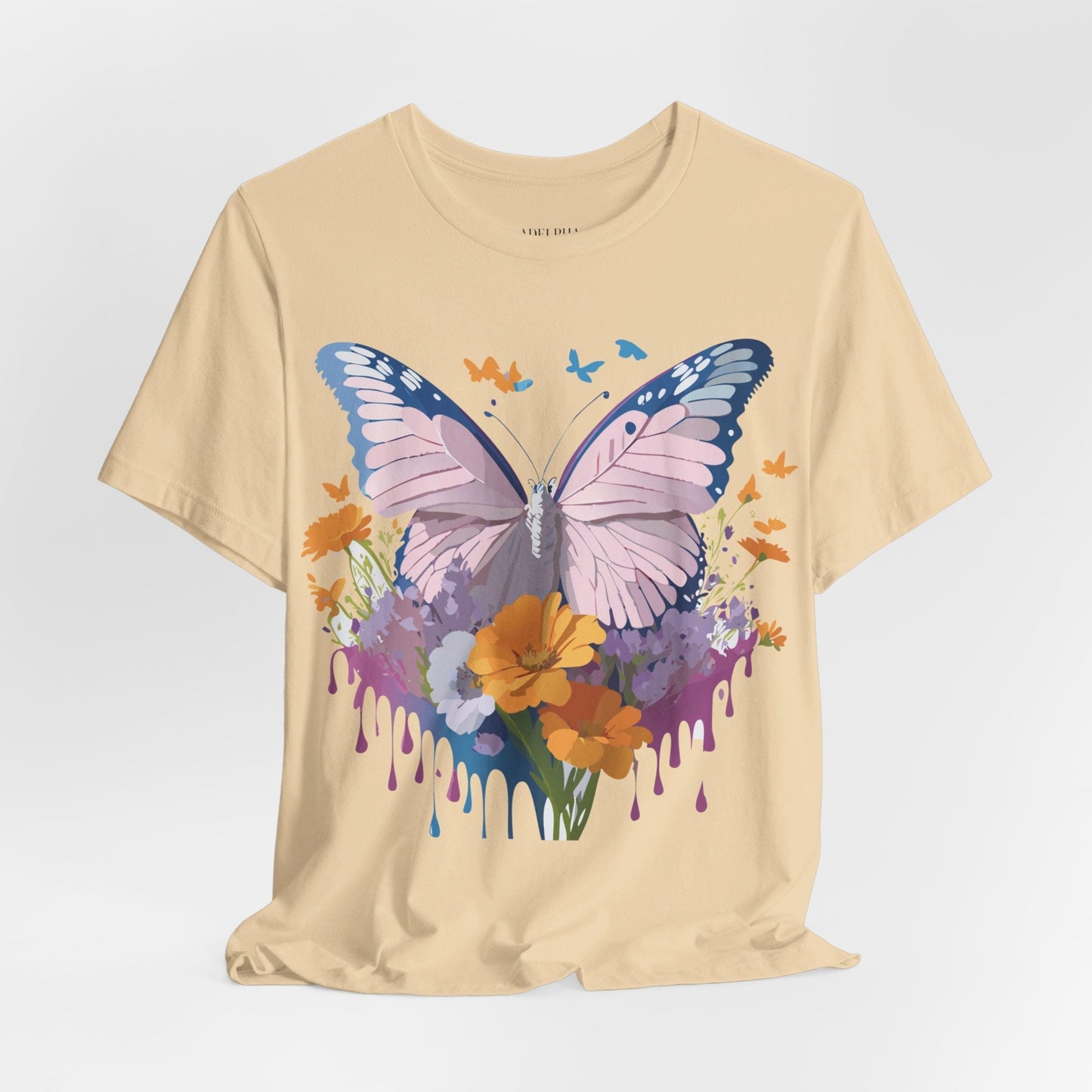 Adelpha Butterfly Graphic Tee Unisex Vintage Inspired Art Design Short Sleeve