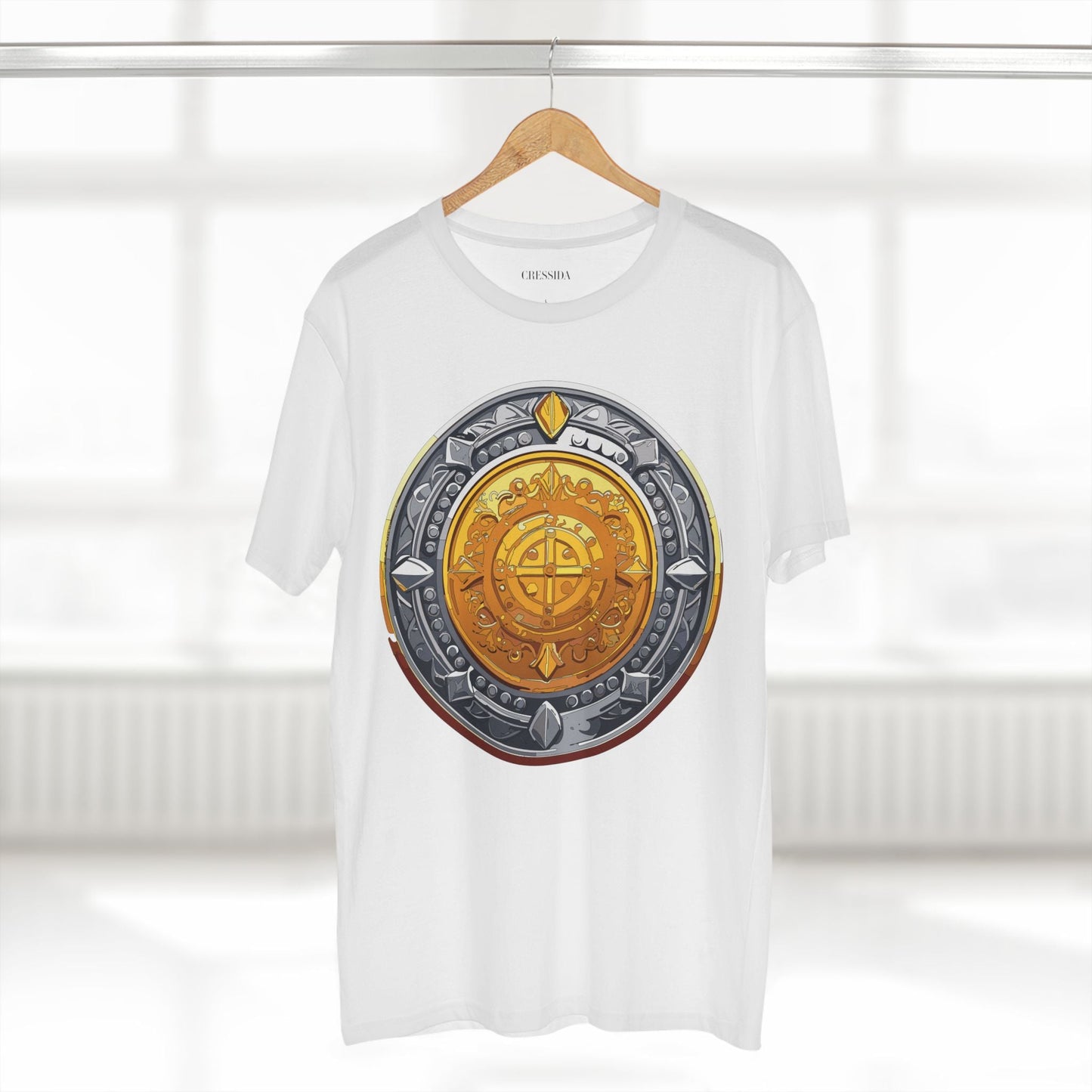 Antique Gold Coin Graphic Design T-Shirt Unisex 100 Cotton With Golden Print Artwork Tee 4