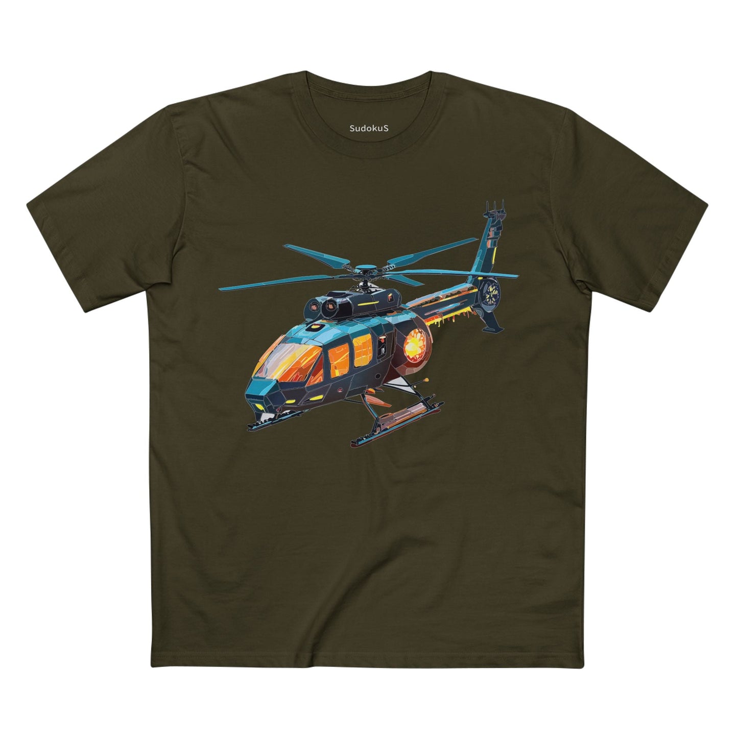 Chopper Graphic Unisex 100 Cotton Staple Tee 2