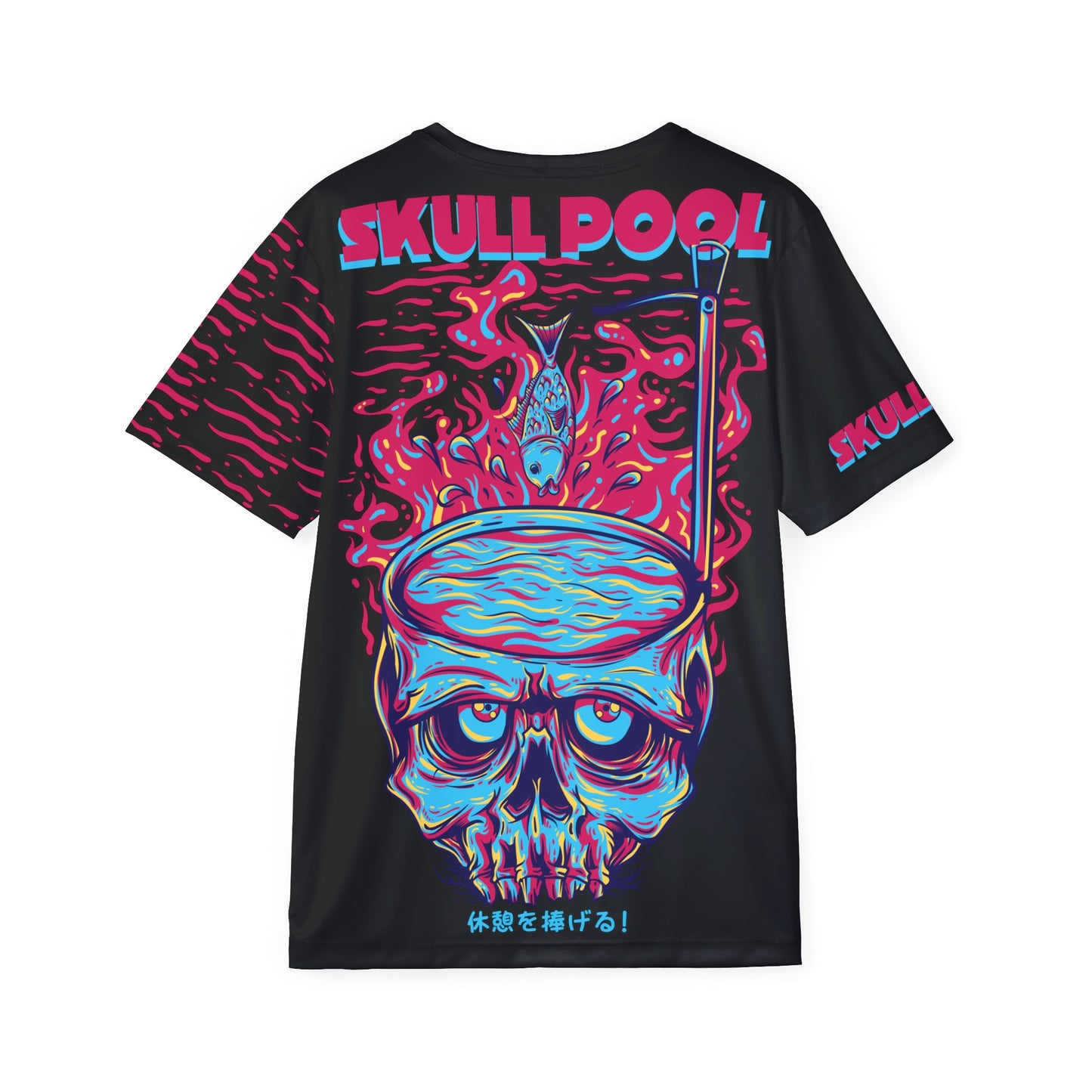 Be25 Fun Graphic T-Shirt, Art Design Poly Shirt, All Over Print Graphic Tee, Monsters T-Shirt, Cartoon Tees