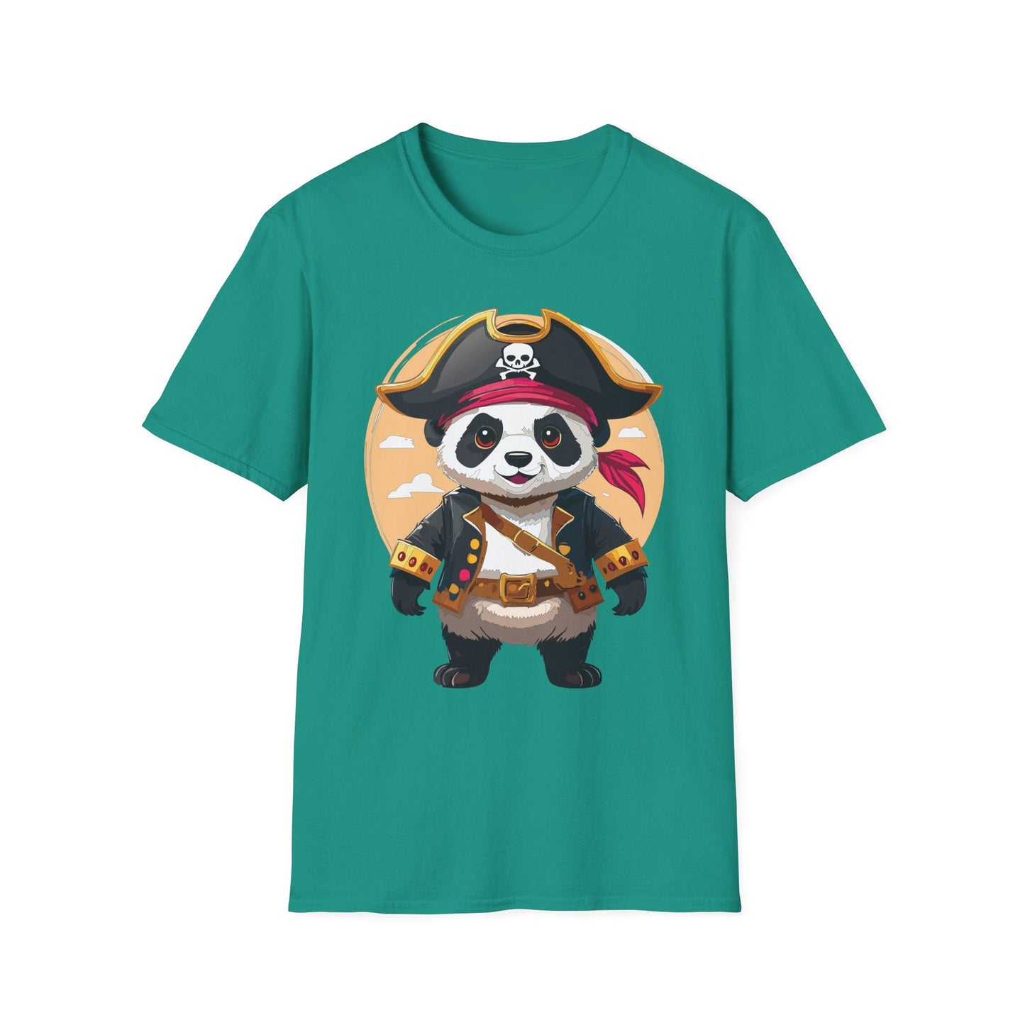 Panda Shirt Unisex T Shirt With Panda Animal Tee Animals Gildan Softstyle 64000 Cotton