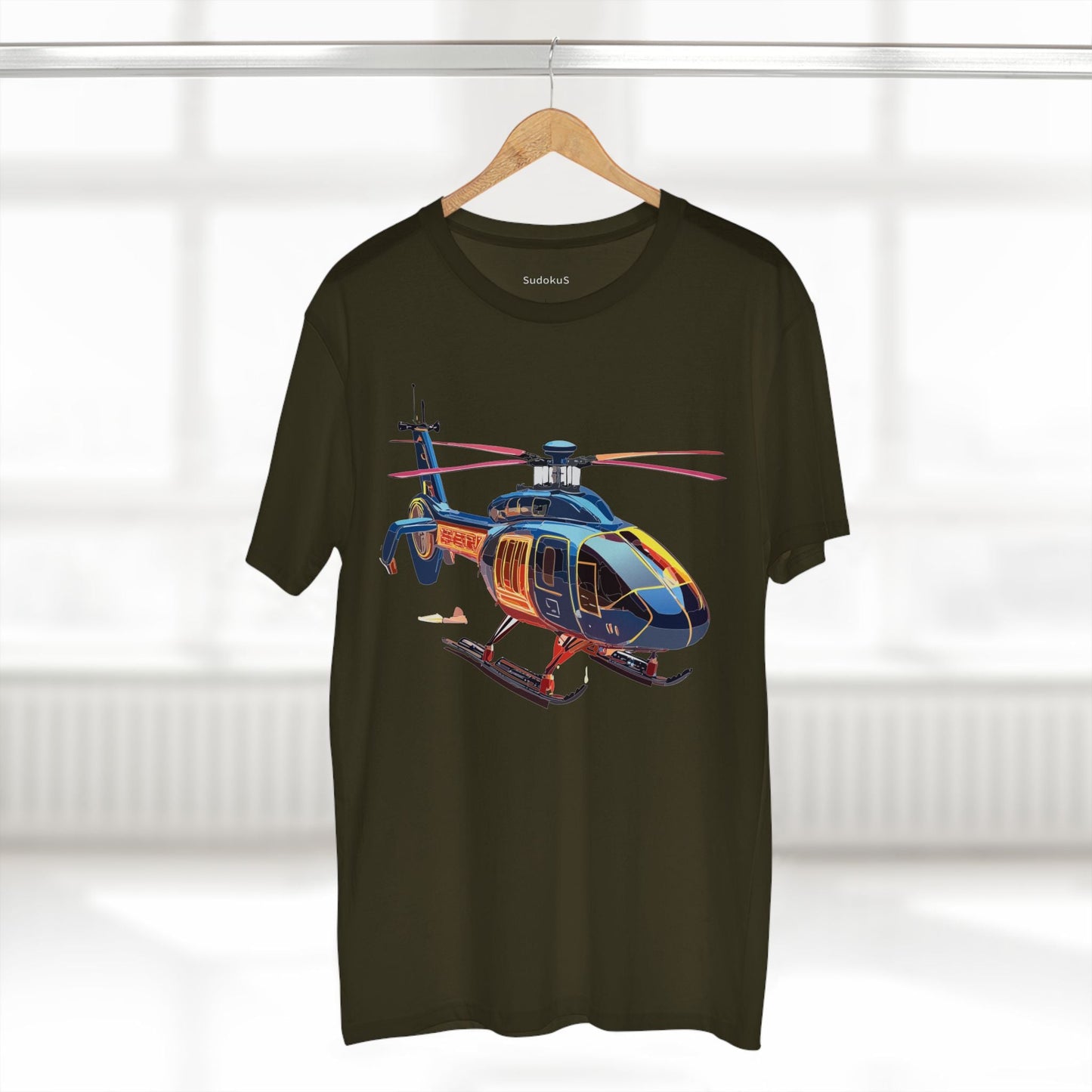 Chopper Graphic Unisex 100 Cotton Staple Tee 8