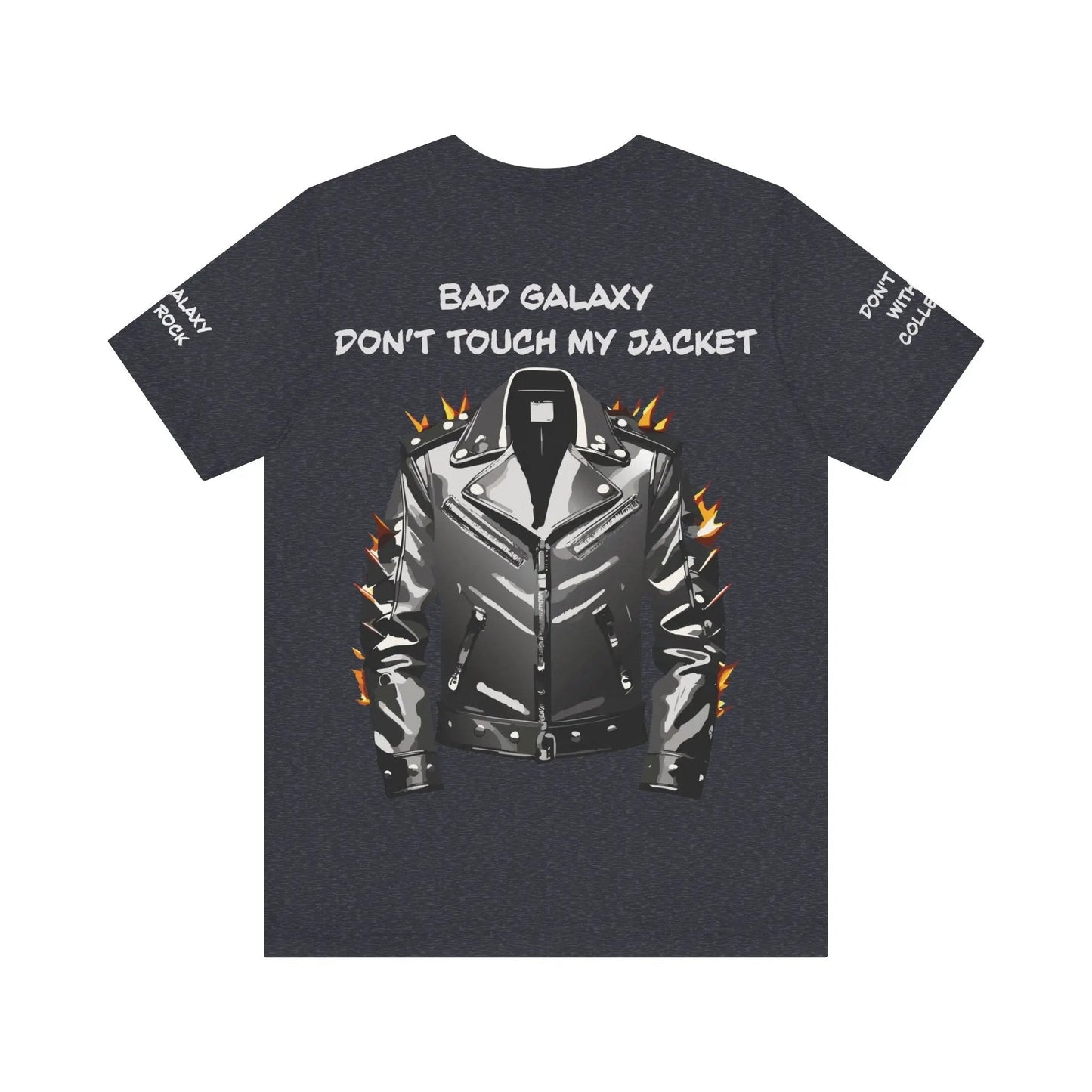 Punk Rock Tee Shirt From Bad Galaxy 100 Percent Cotton Eco Friendly Inks Made To Order USA Designed