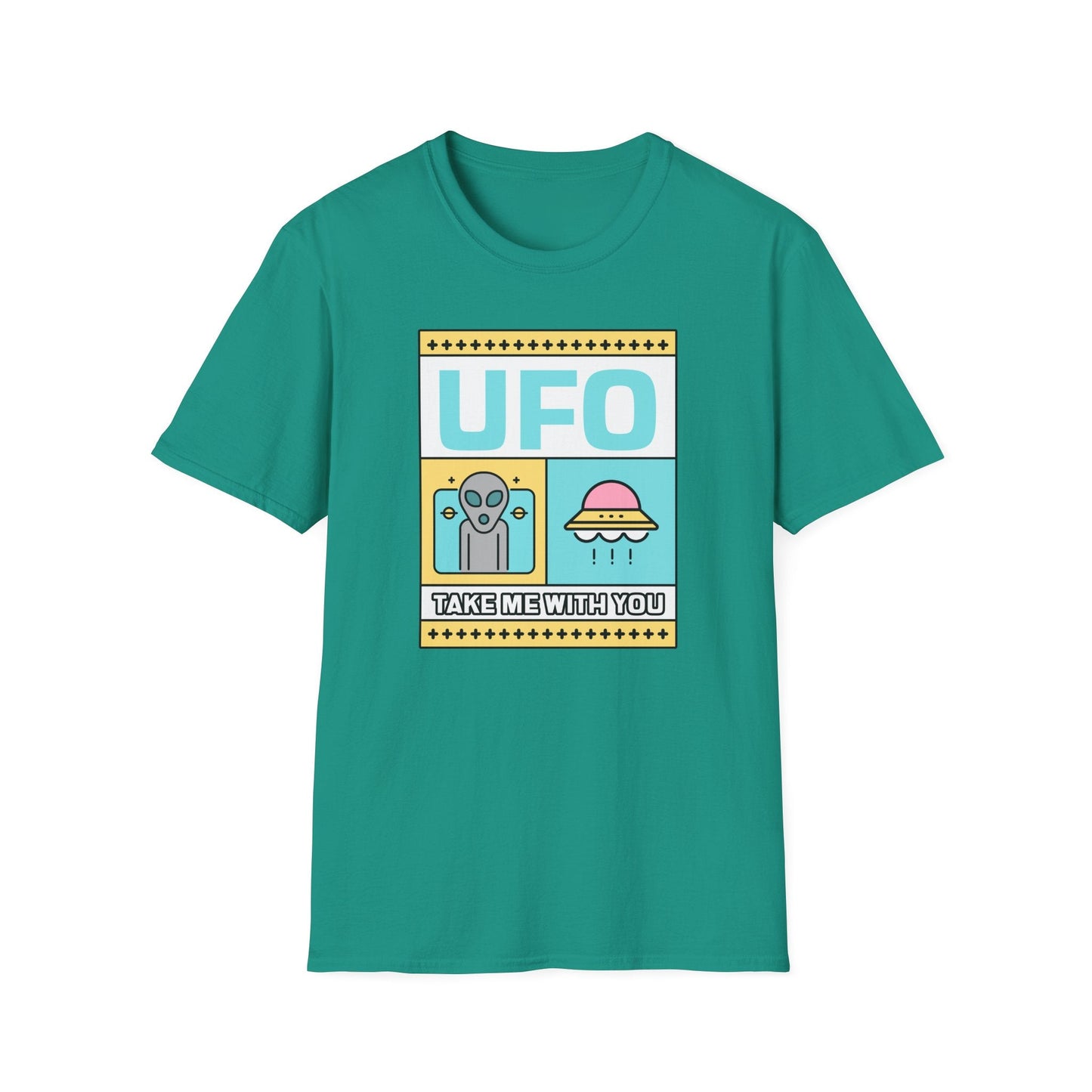 UFO Take Me With You Graphic TShirt