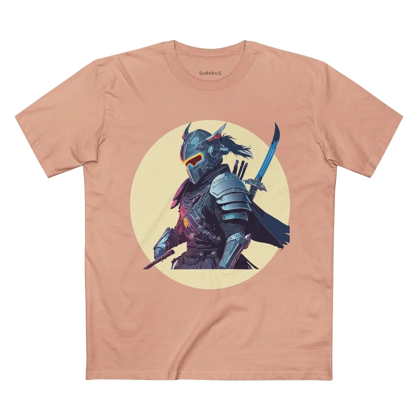Samurai Graphic Unisex 100 Cotton Staple Tee 4