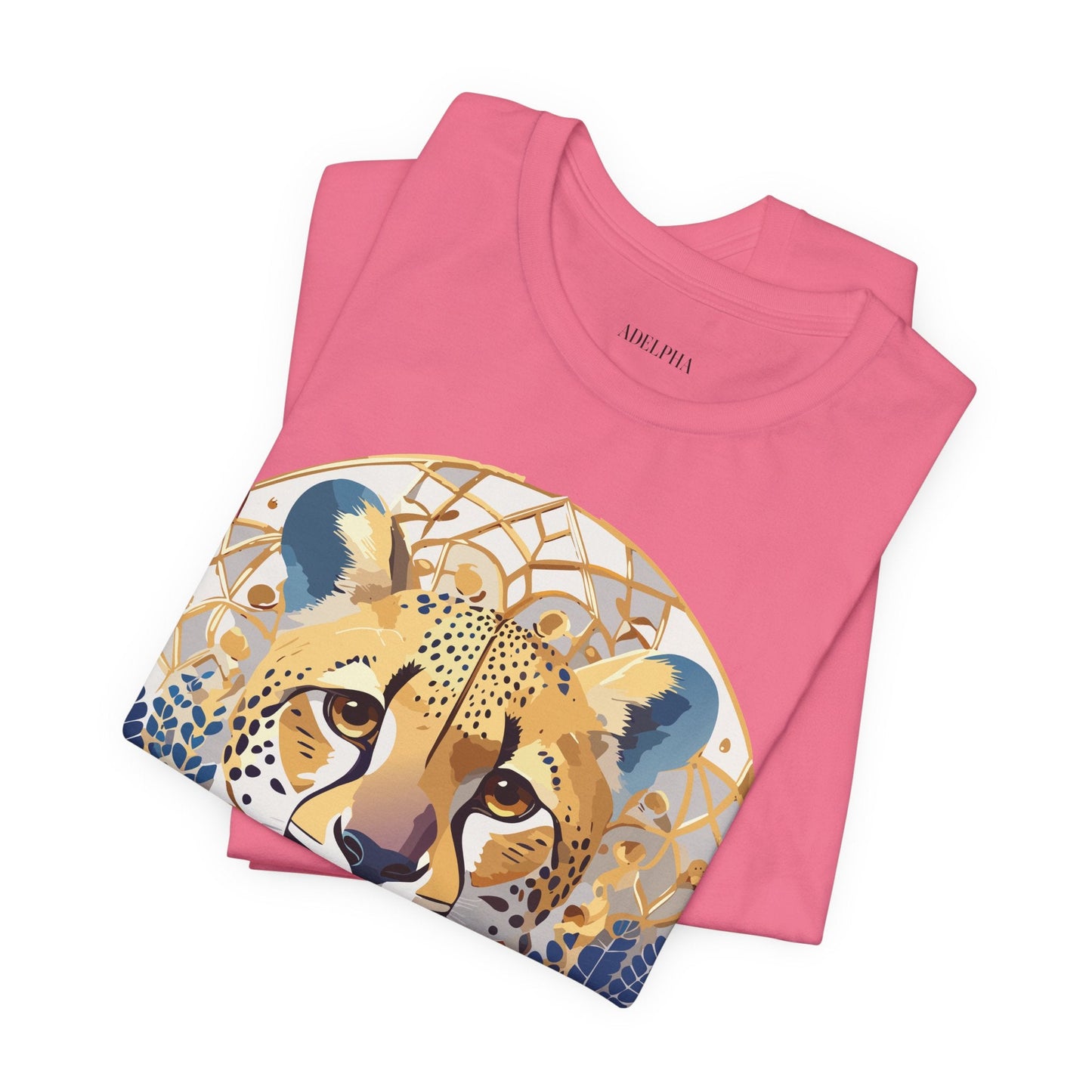 Medallion Graphic Unisex 100 Cotton Vintage Animal Medal Artwork Tee 53
