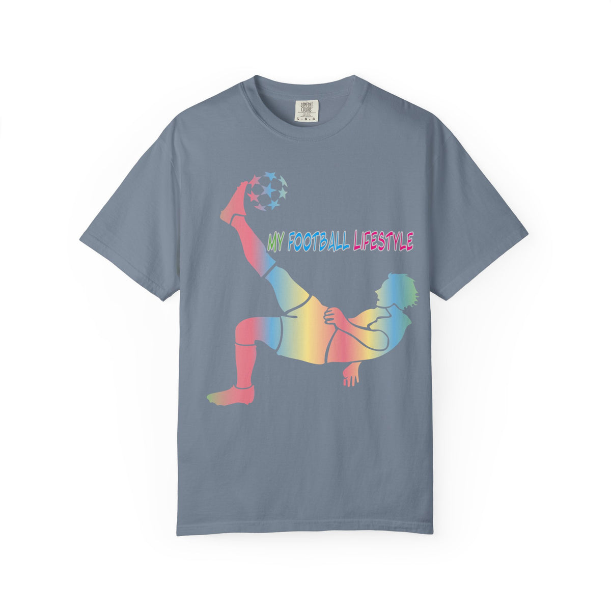 Sports Graphic Unisex T-Shirt Garment Dyed Cotton Relaxed Fit Comfort Colors 9