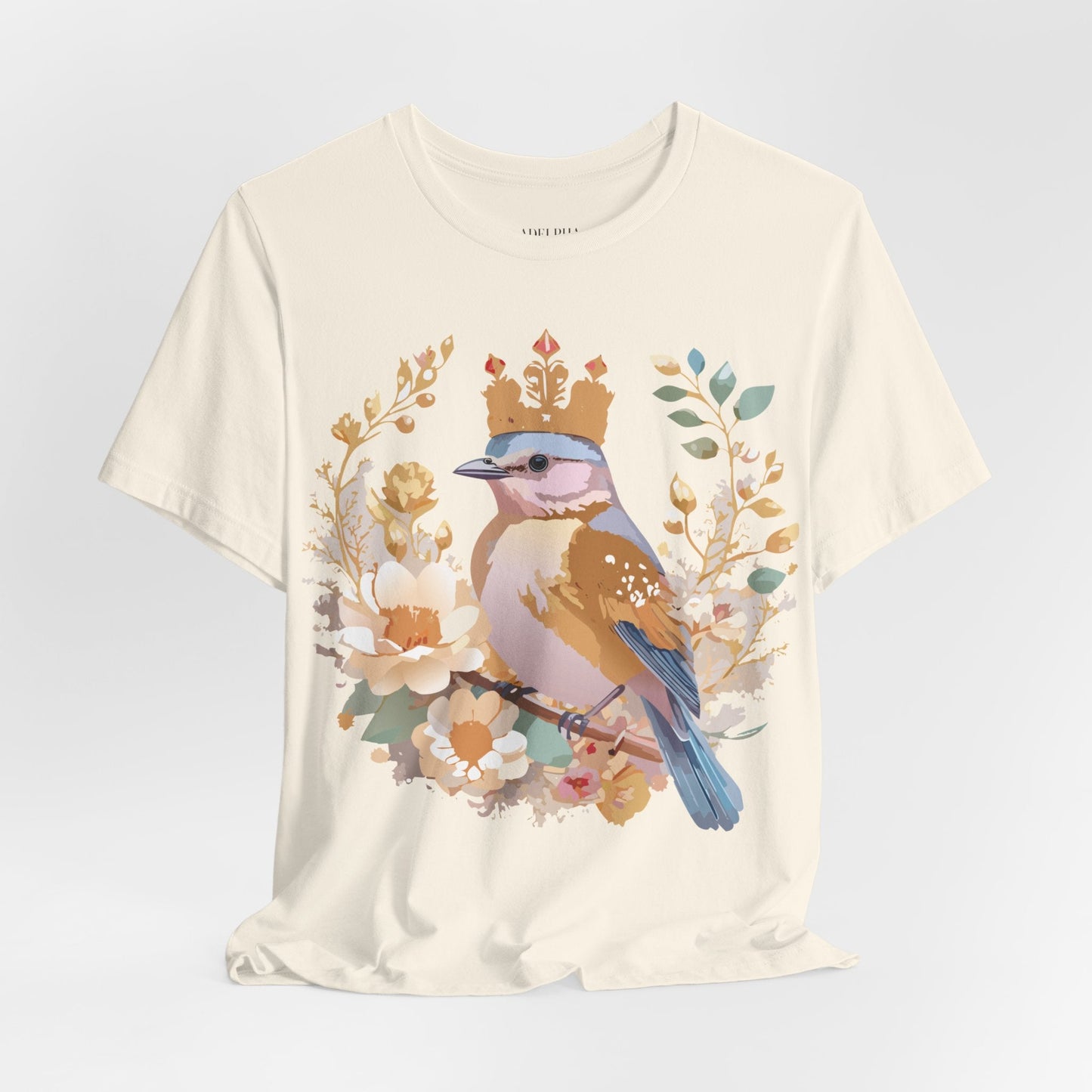 Medallion Graphic Unisex 100 Cotton Vintage Animal Medal Artwork Tee 19