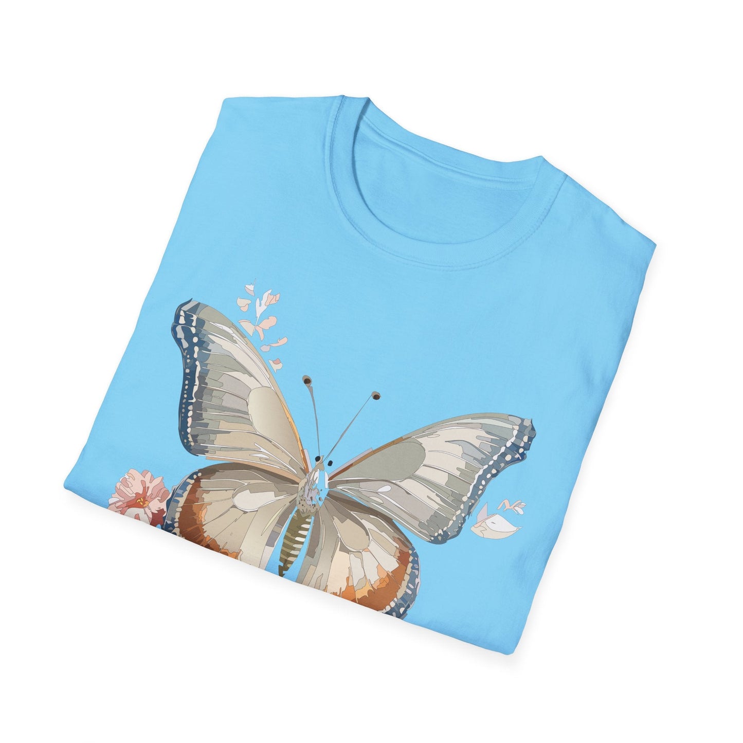 Butterfly Shirt Unisex Softstyle T Shirt Gildan 64000 Monarch Butterfly Tee Everyday Comfort