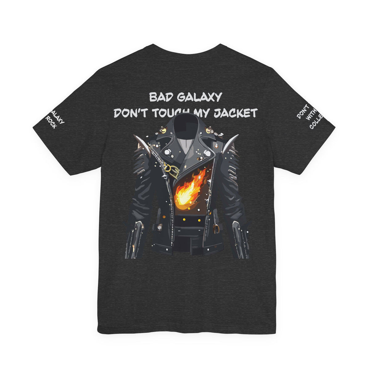 Punk Rock Graphic Unisex Cotton Bella+Canvas Tee with Art Design b27
