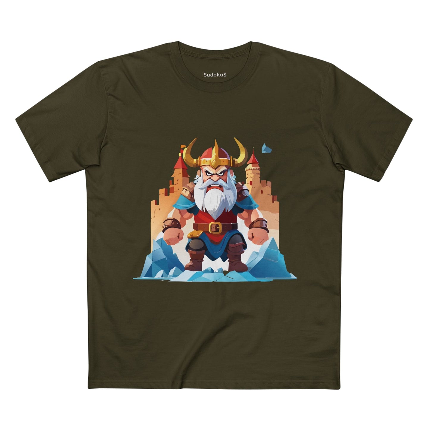 Viking Graphic Unisex 100 Cotton Staple Tee 11