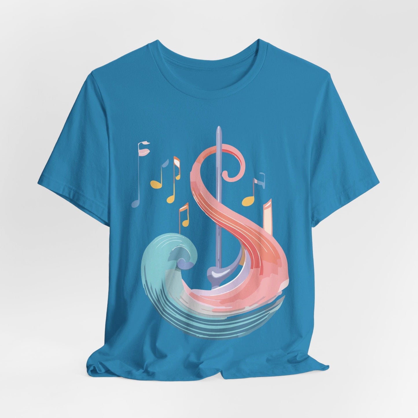 Music T Shirt Graphic Tee Unisex Short Sleeve Adelpha Vintage Inspired Artwork Art Design