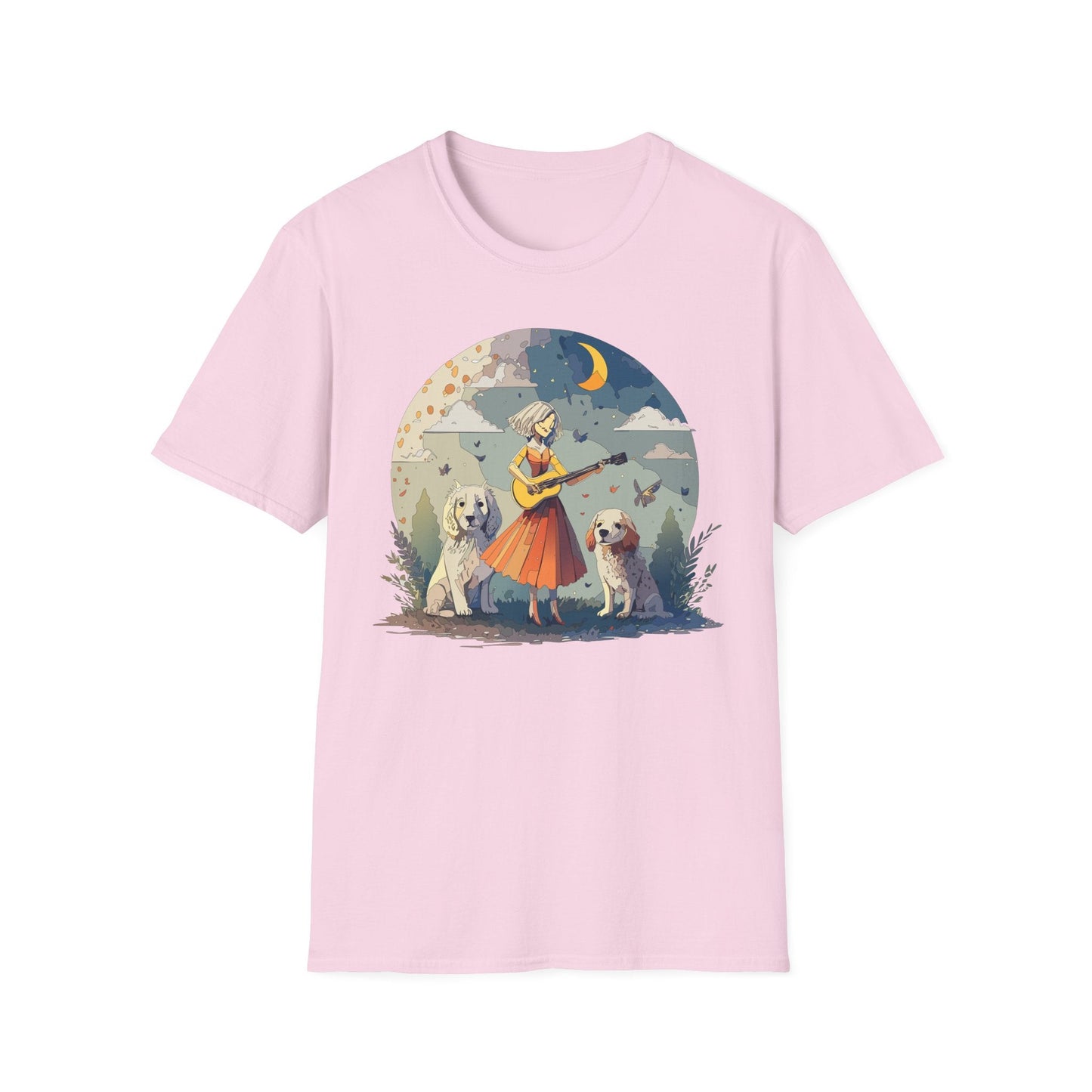 Womens Graphic T Shirts Art Design Tee Softstyle Gildan 64000 100 Percent Cotton