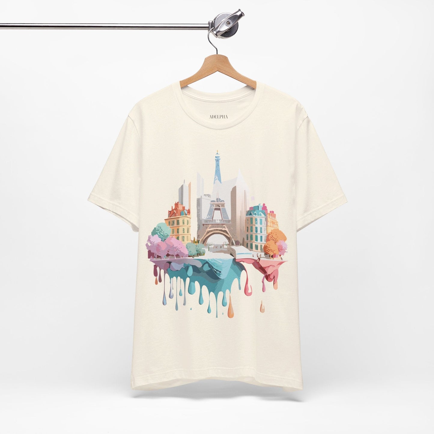 Adelpha Paris Graphic Tee Unisex Jersey Short Sleeve Vintage Inspired Artwork Collection