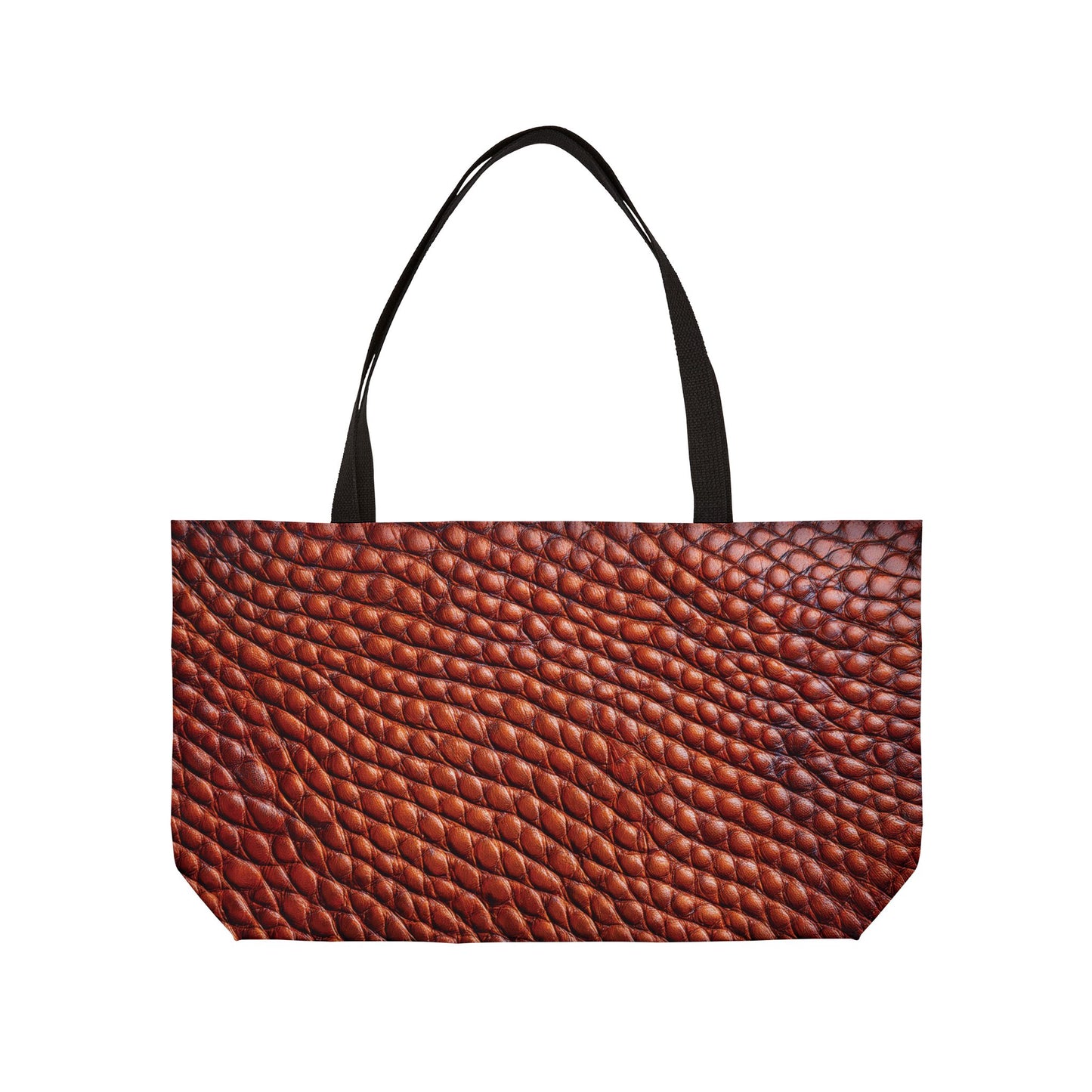 Leather Print Big Bag High-Quality 100% Spun Poly 24x13 Canvas Art Bag L-4