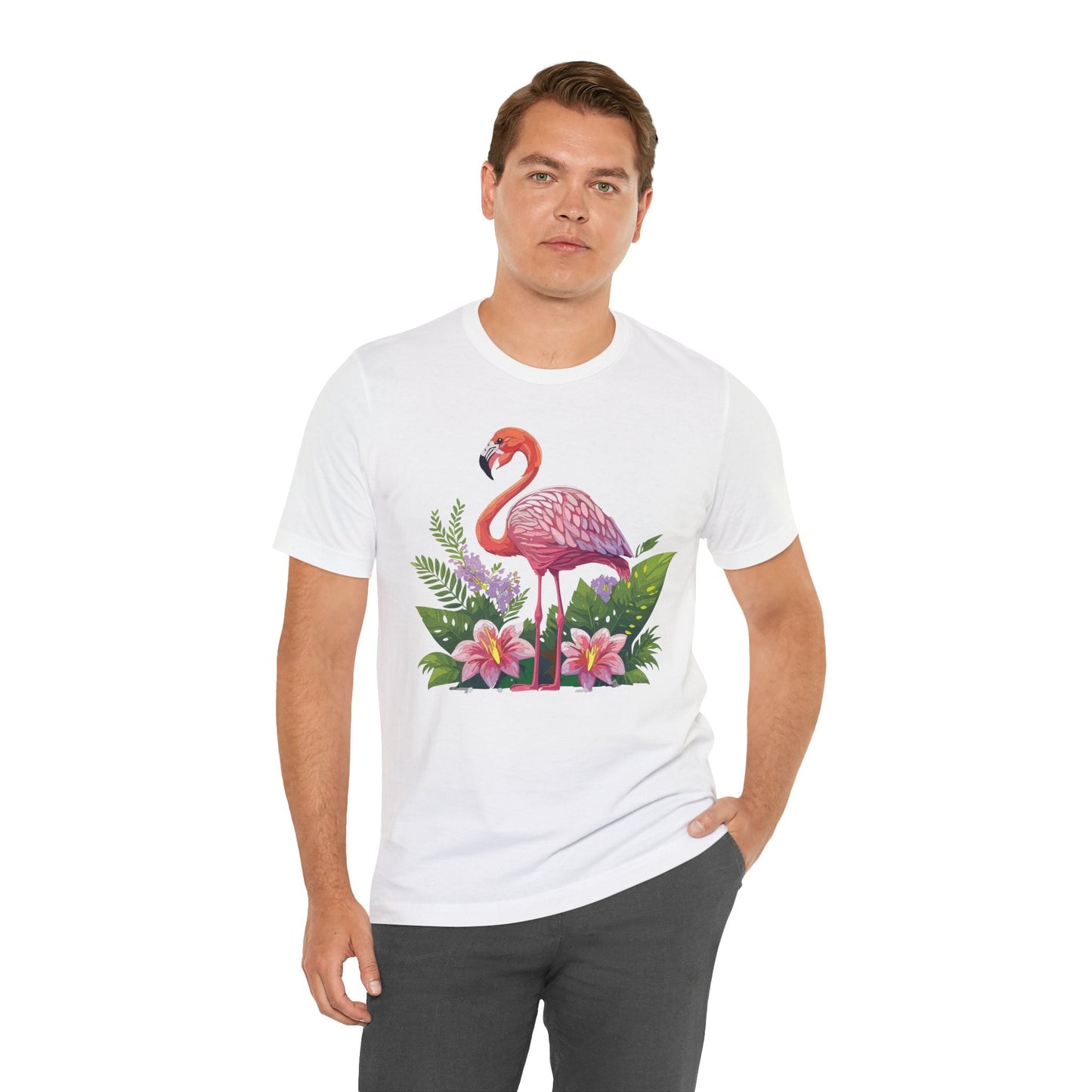 Unisex Animal Shirt With Art Design Tee Wildlife Print Short Sleeve Jersey Tee Collection