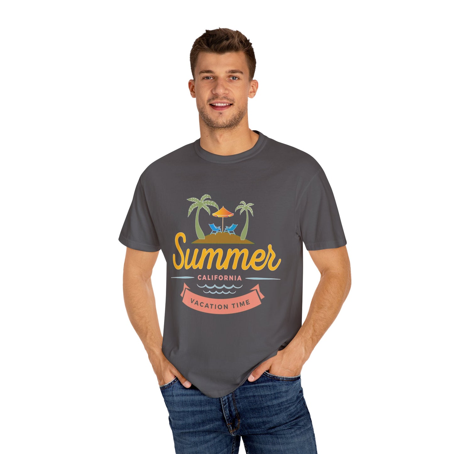 Unisex T-shirt with summer design