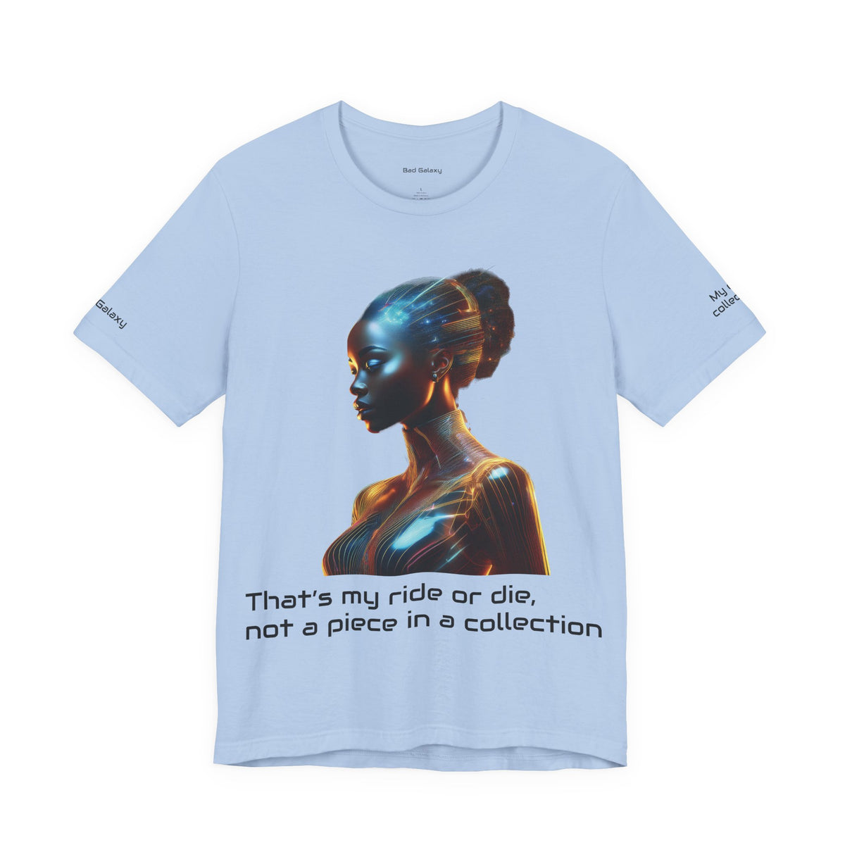 Car Graphic Unisex Cotton Bella+Canvas Tee with Art Design b13