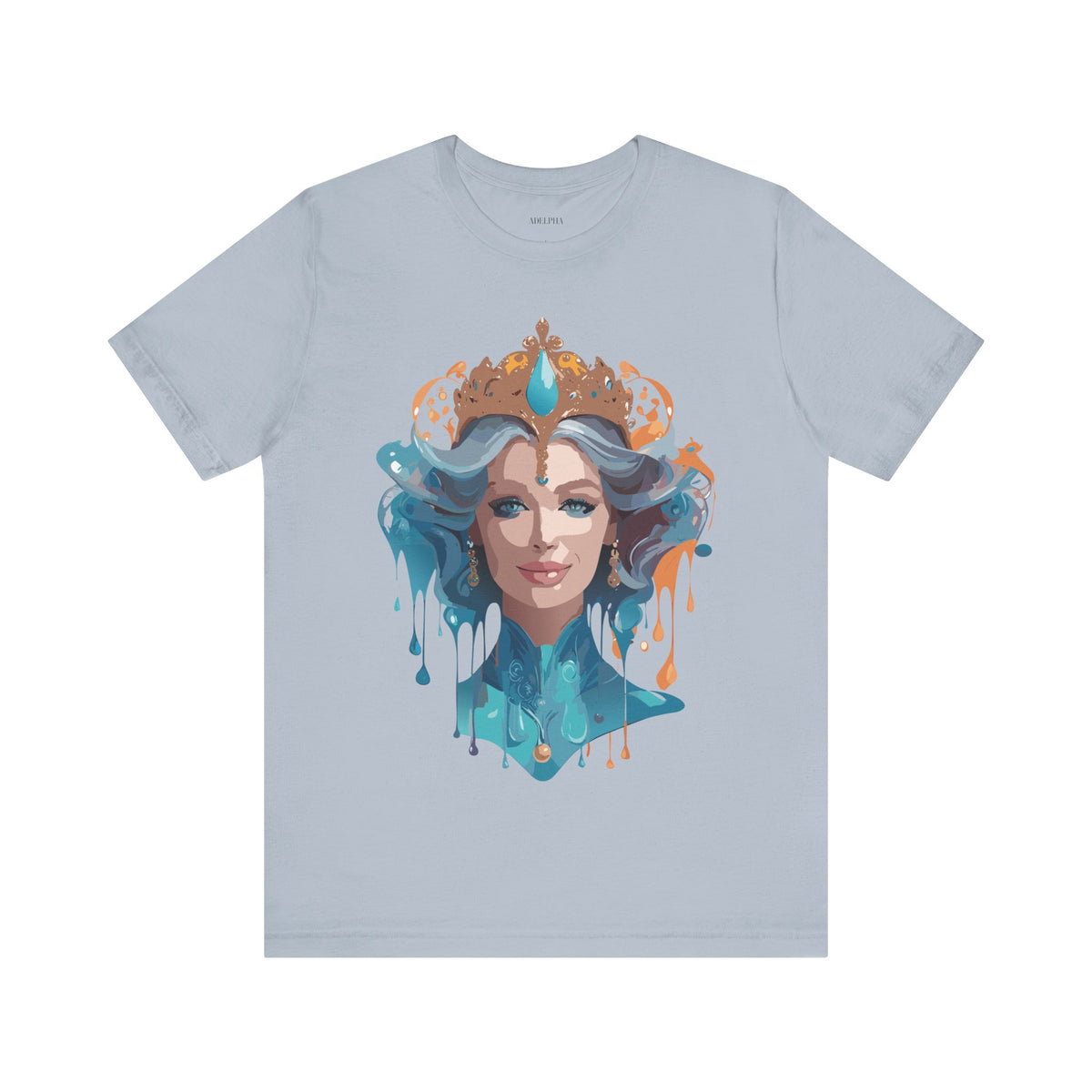 Queen Graphic Unisex Cotton Bella+Canvas Tee with Art Design m187