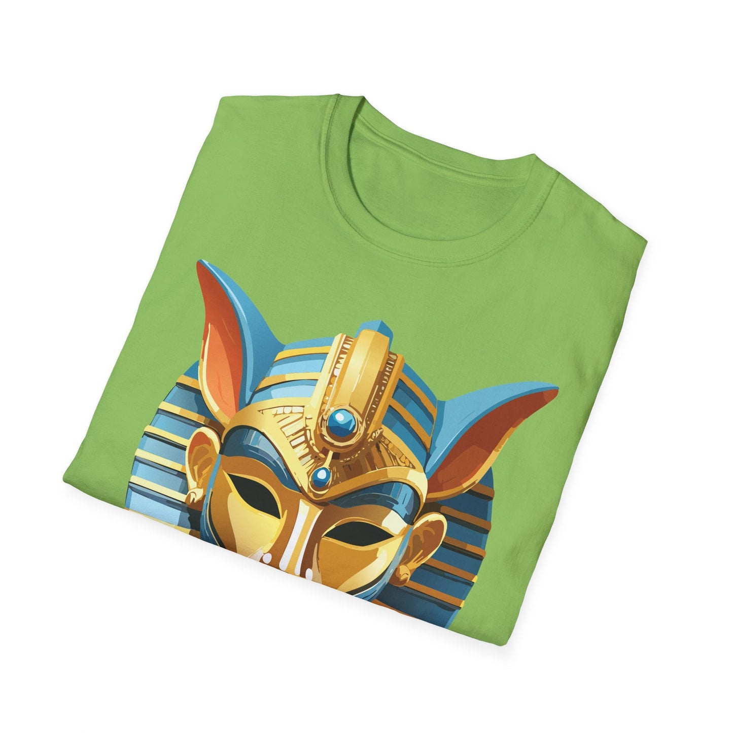 Mask Tee Shirt Unisex Softstyle Cotton Tee With Masquerade Art Design Gildan Softstyle
