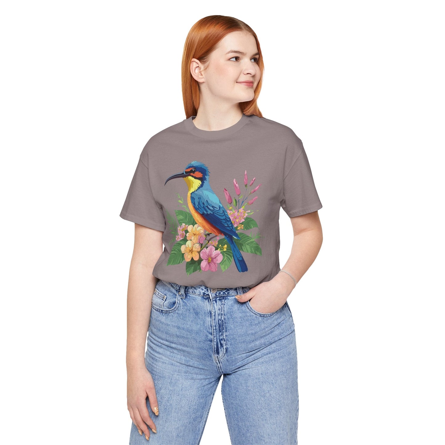 Unisex Animal Shirt Tee With Animals Art Design Wild Animals Shirt For Casual Comfort