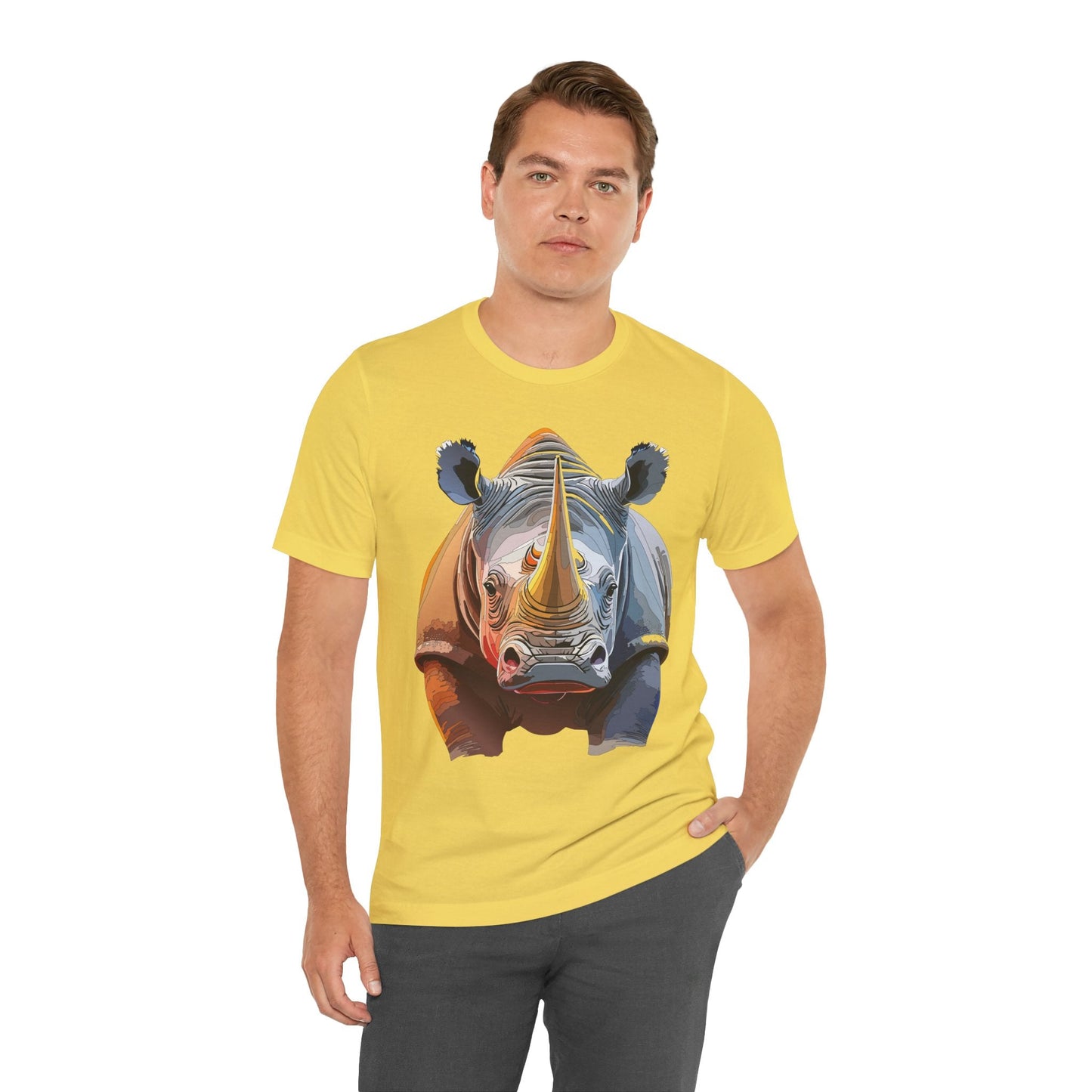 Unisex Animal Graphic Tee Shirt With Art Design Wild Animals Shirt Gildan Softstyle Cotton