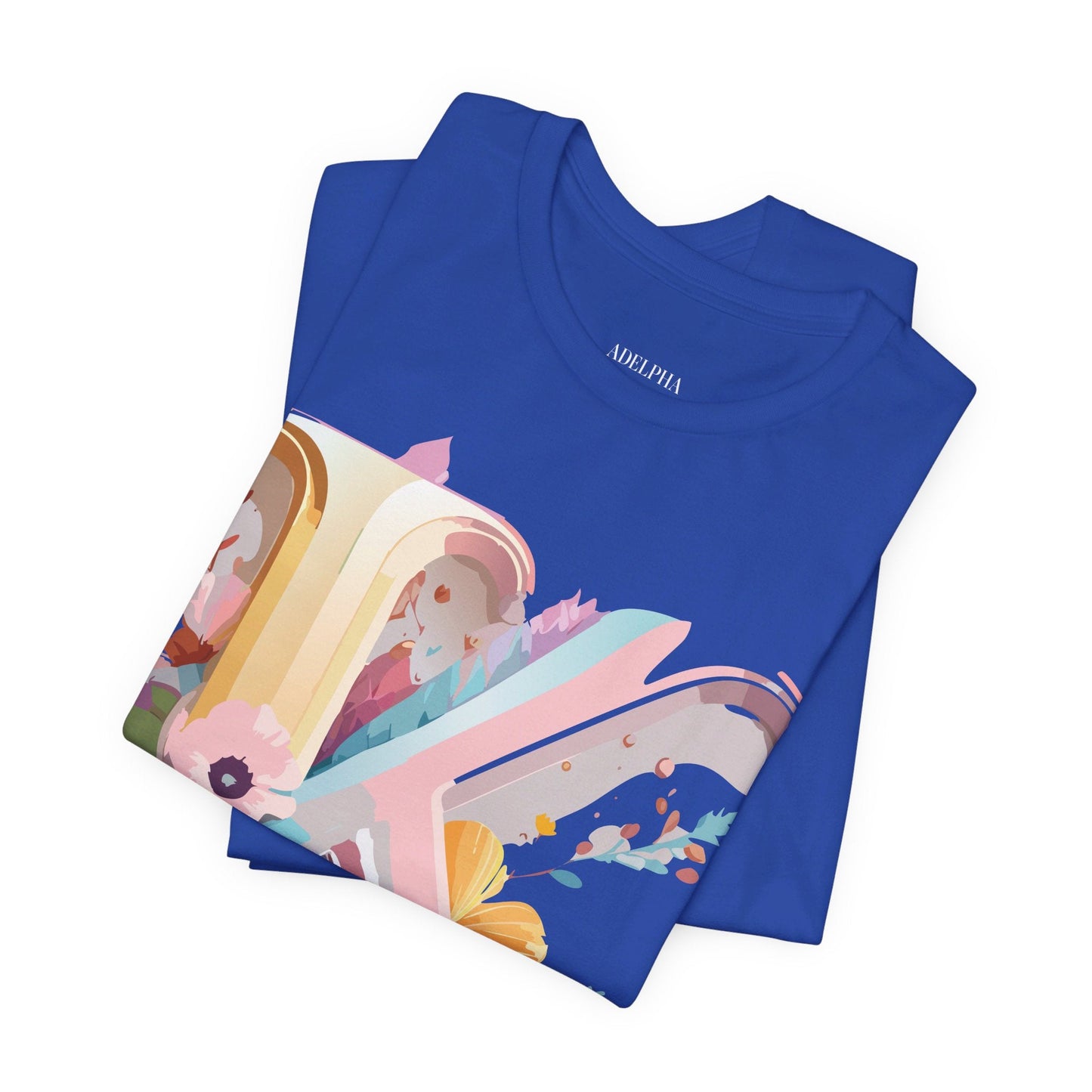 Letter K Shirt Unisex Graphic Tee With Vintage Inspired Artwork Adelpha Premium Comfort
