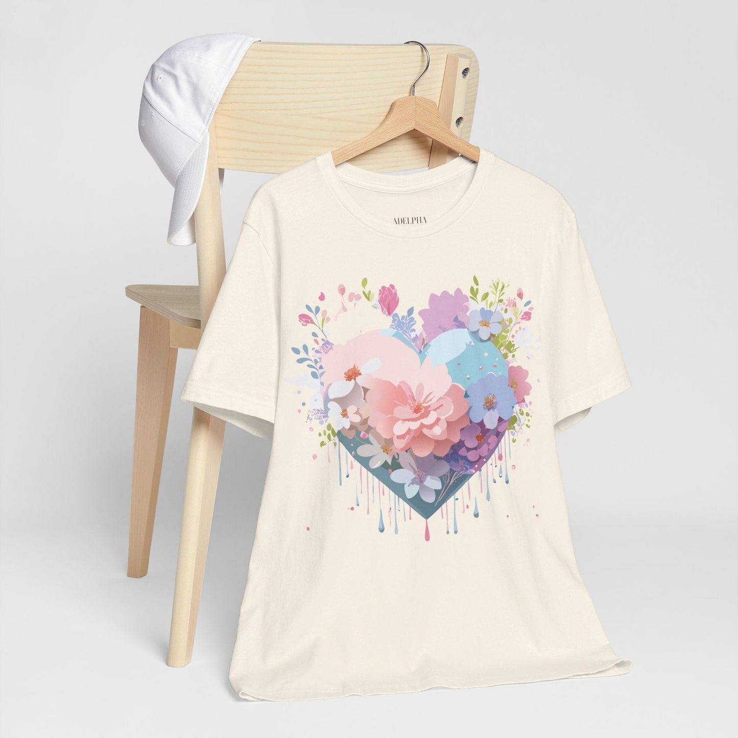 Adelpha Valentine Graphic Tee Unisex Jersey Short Sleeve Vintage Inspired Artwork