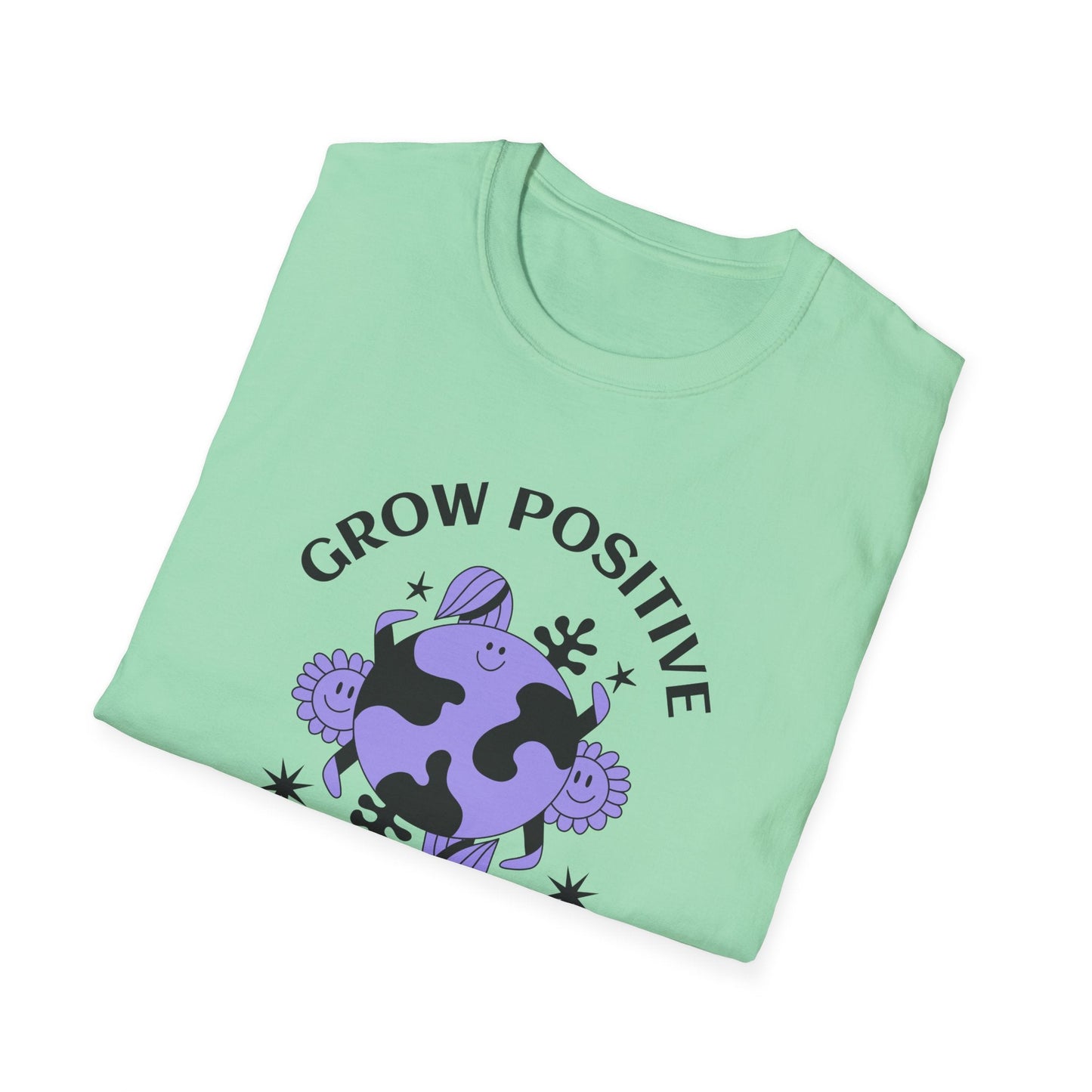 Gildan Softstyle 64000 Unisex Short Sleeve T Shirt Positive Slogan Tee With Positive Quotes And Words