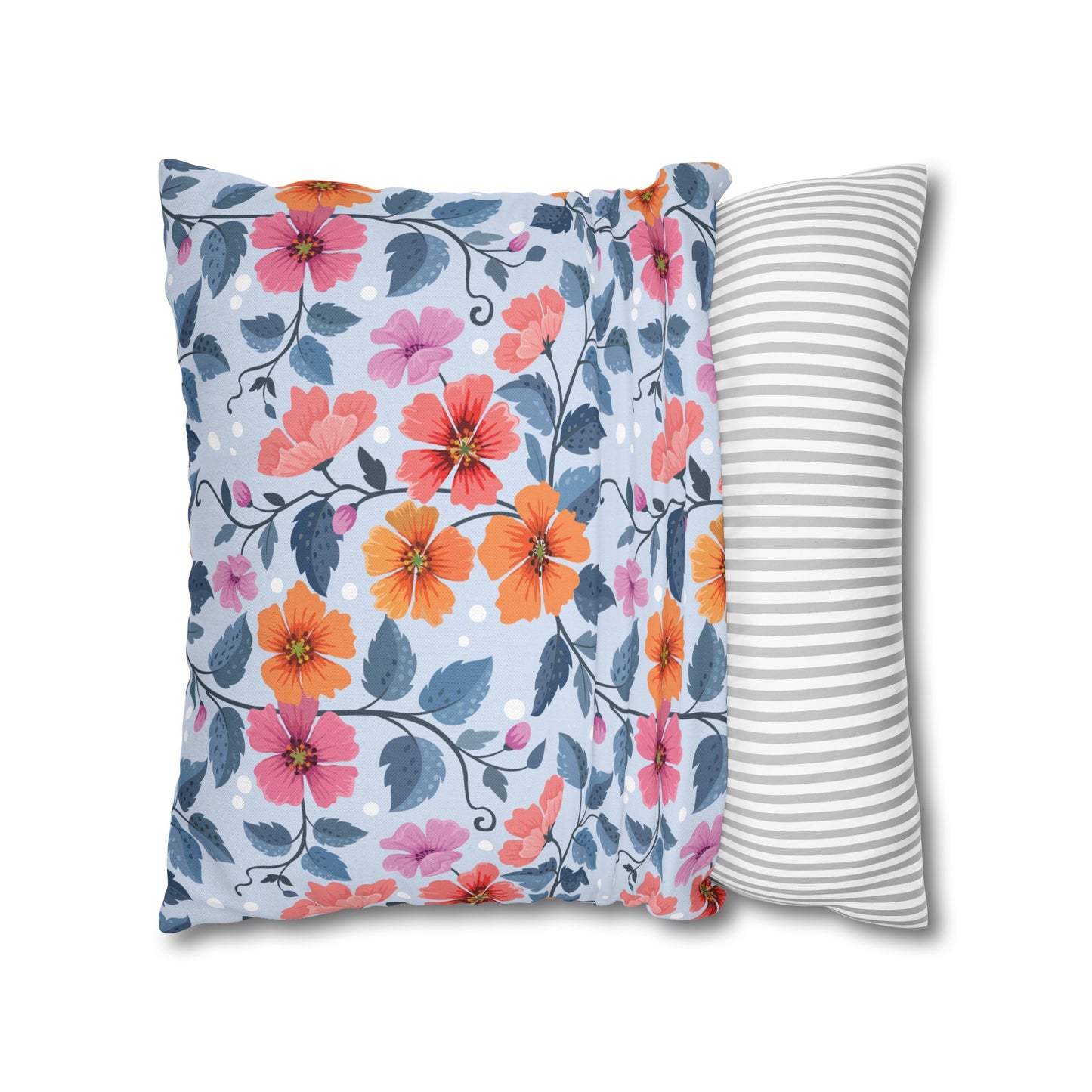 Floral Poly Pillowcase