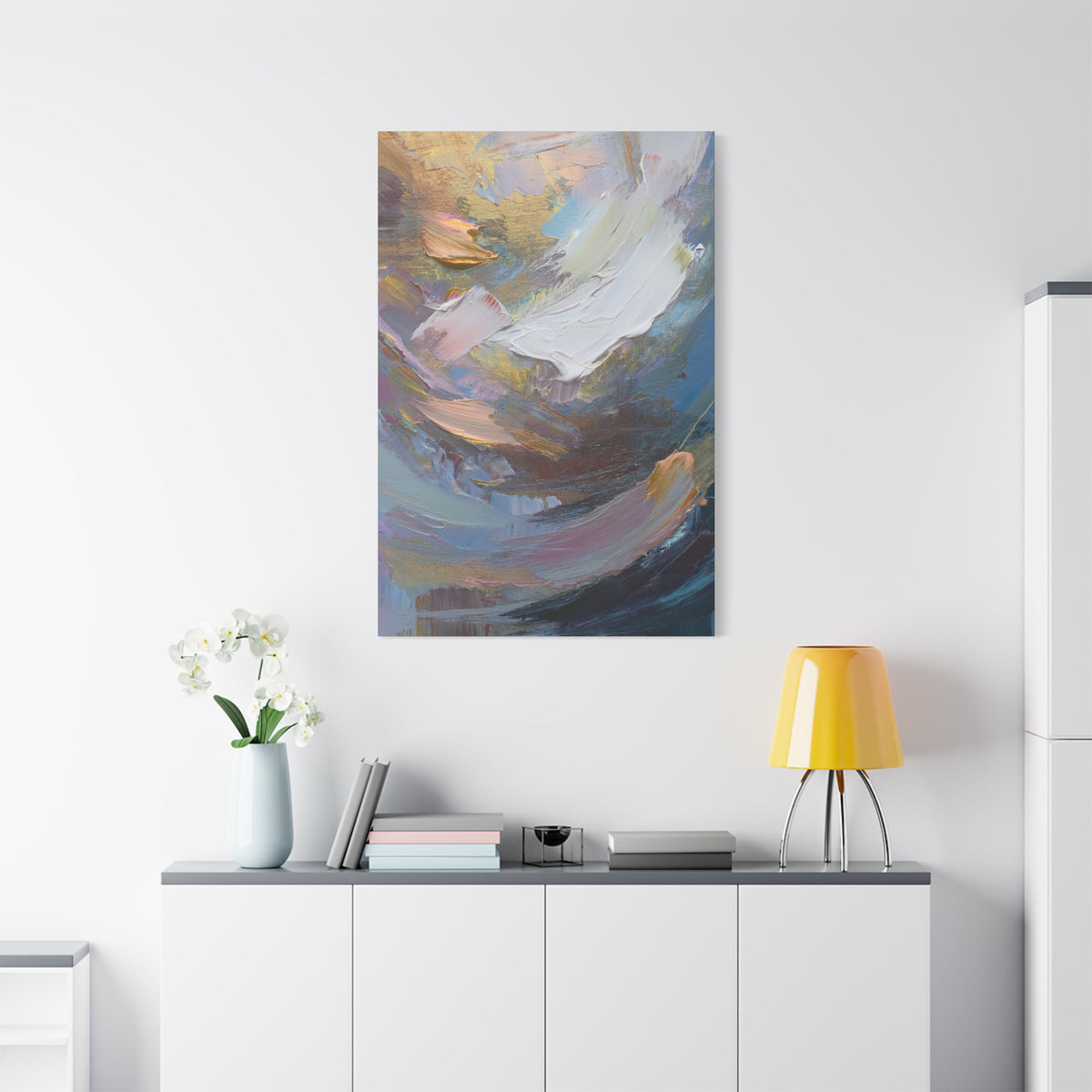 Abstract Oil Painting Print Canvas 20x24,20x30,24x30 24x32,24x36,30x40 32x48,36x48,40x60 Pine-Wood Inner Frame ABS-85