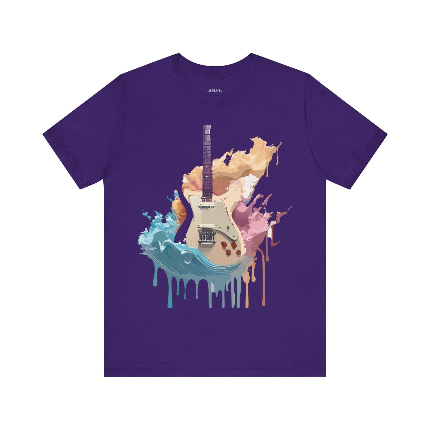 Adelpha Music Graphic T Shirt Unisex Jersey Short Sleeve Vintage Inspired Artwork Tee
