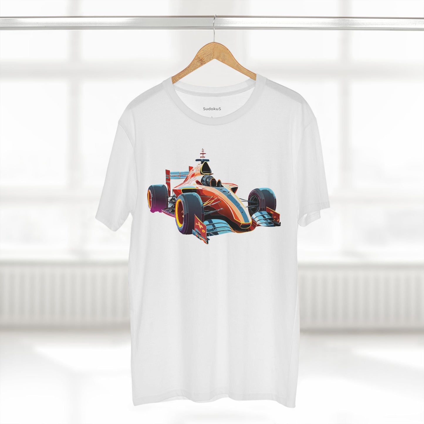 Car Graphic Unisex 100 Cotton Staple Tee 10