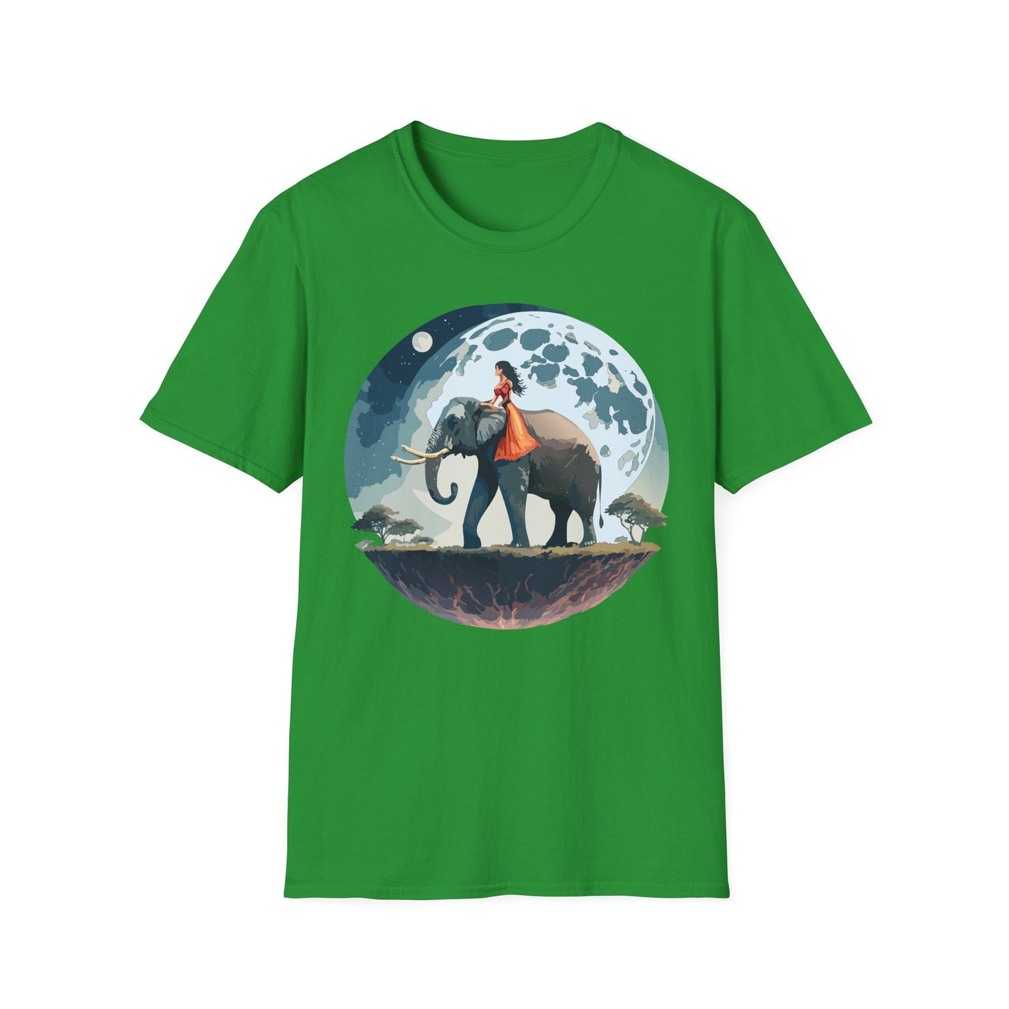 Womens Graphic T Shirt Art Design Tee SoftStyle Gildan 64000 100 Percent Ring Spun Cotton Comfort