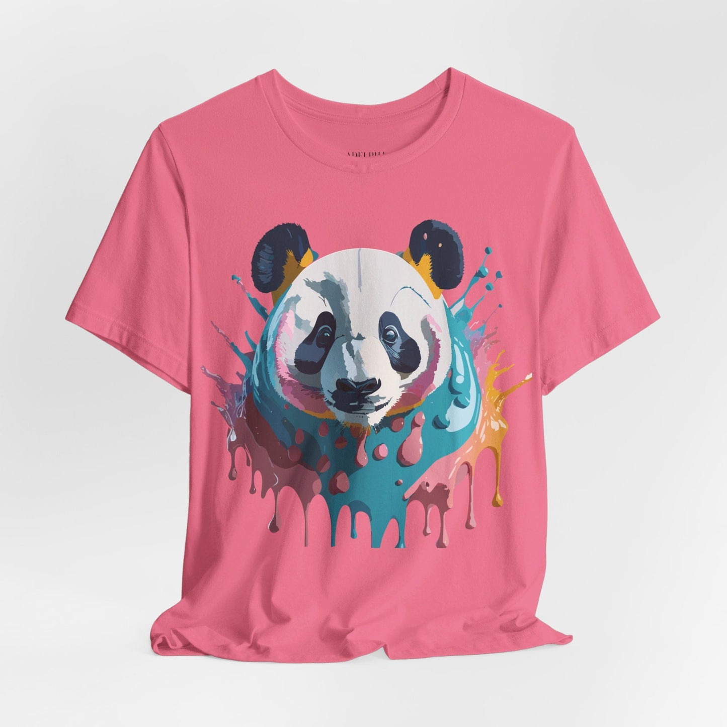 Panda Graphic T Shirt Unisex Jersey Short Sleeve Adelpha Vintage Inspired Art Tee Premium Quality