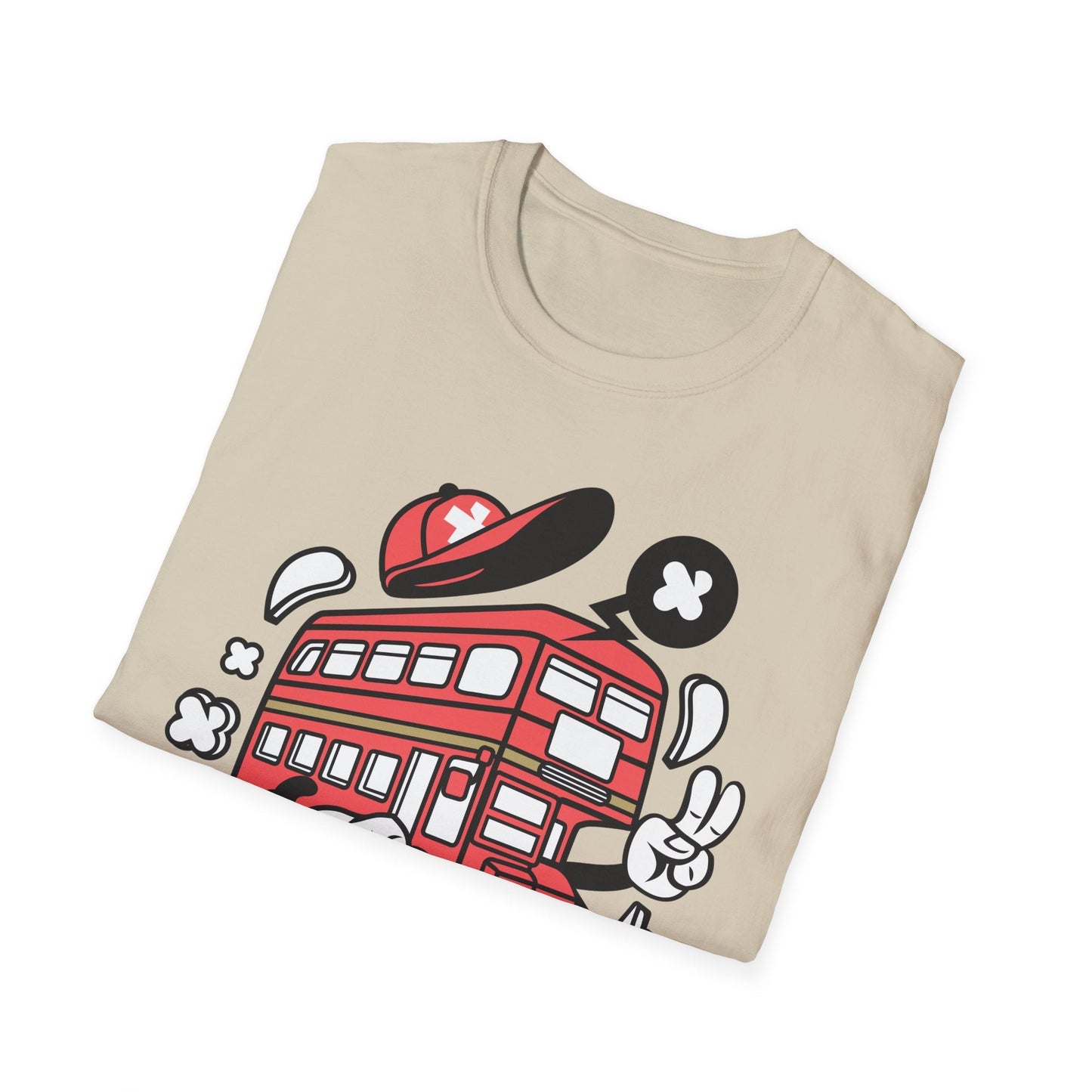 Cartoon Animation T Shirt Funny Tee Unisex Gildan Softstyle 64000 100 Percent Ring Spun Cotton