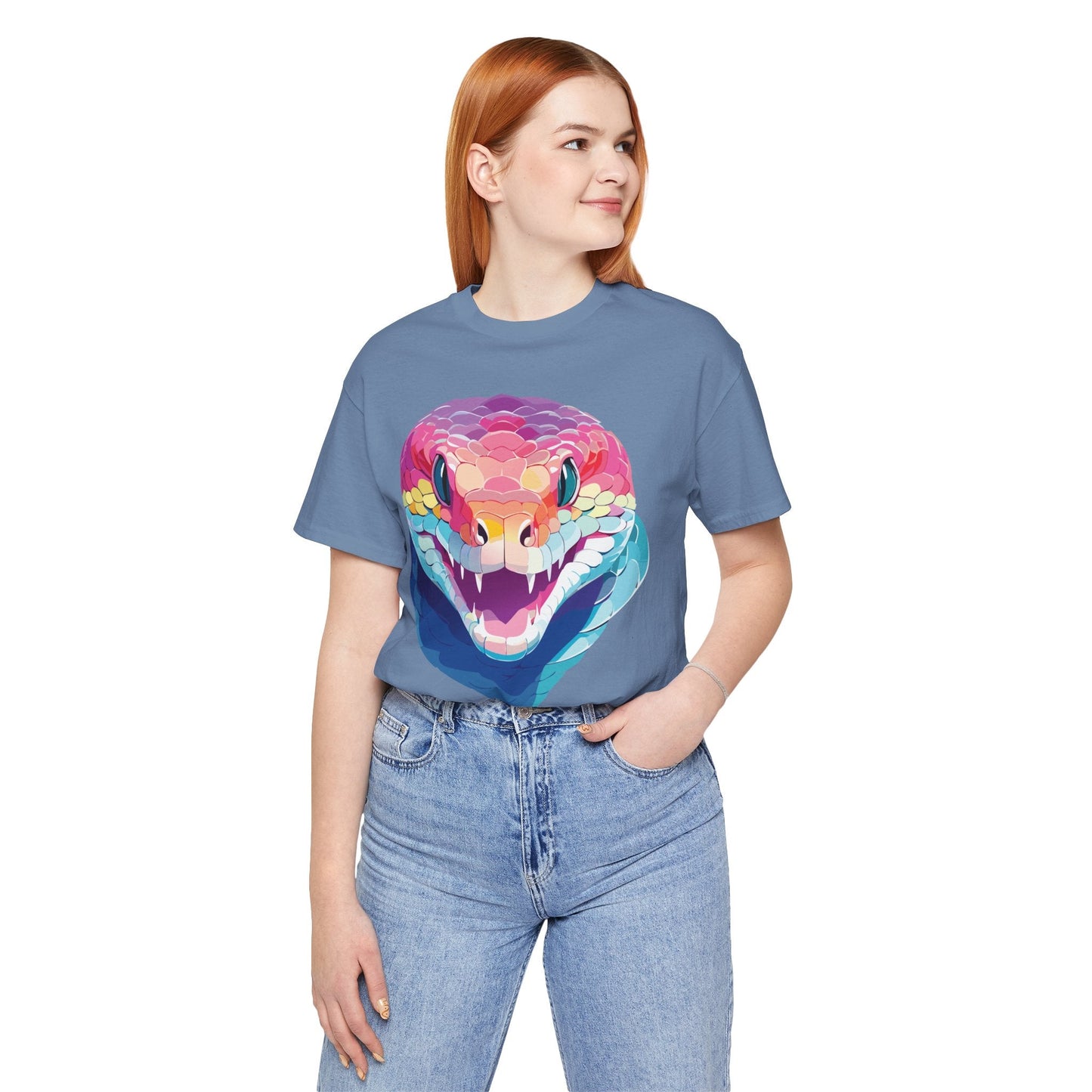 Unisex Animal Shirt With Animals Art Design Tee Short Sleeve Comfortable Tee Everyday Wear
