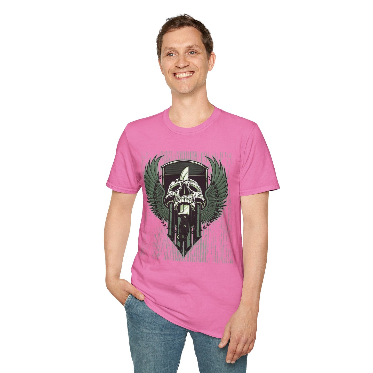 Art Graphic T Shirt Unisex Softstyle Gildan 64000 Cotton Tee With Graphic Design