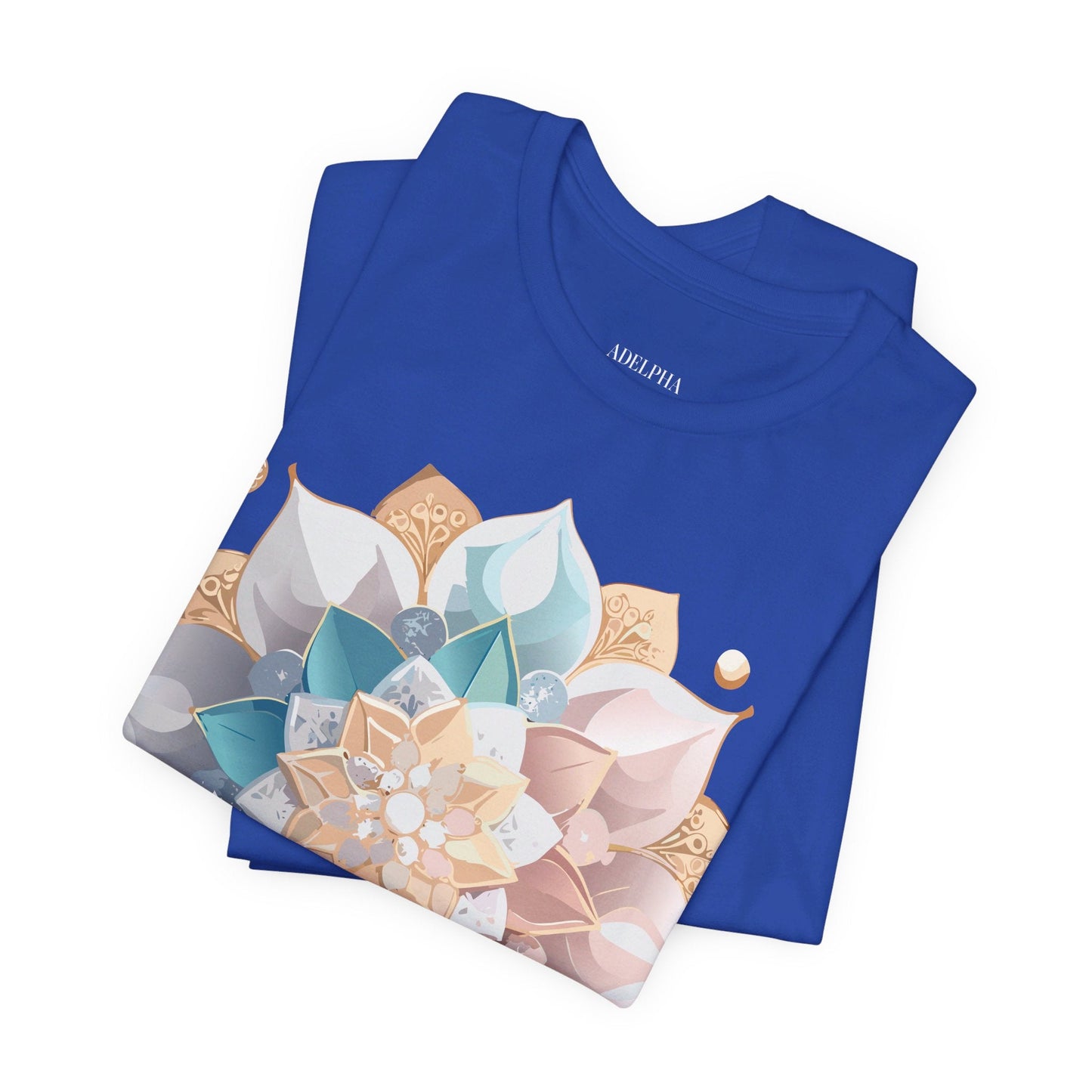 Mandala Graphic Tee Unisex Vintage Inspired Art Design Shirt By Adelpha Premium Artwear