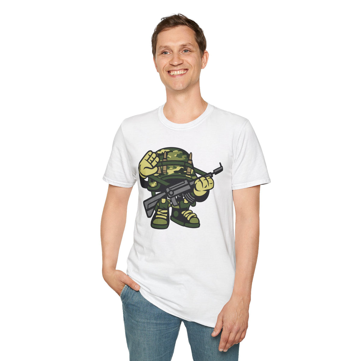 Funny Cartoon Animation Graphic Tee Gildan Unisex 100 Cotton Tee Shirt f126