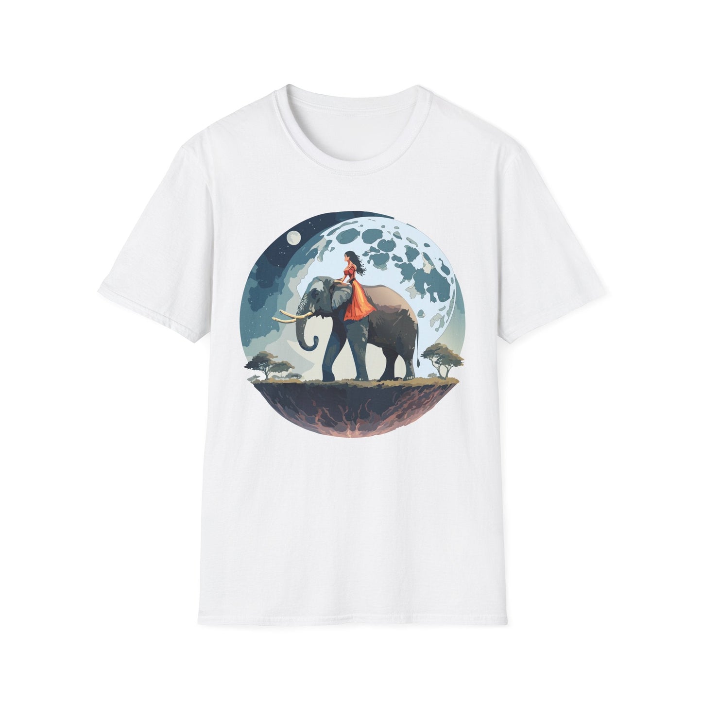 Womens Graphic T Shirt Art Design Tee SoftStyle Gildan 64000 100 Percent Ring Spun Cotton Comfort