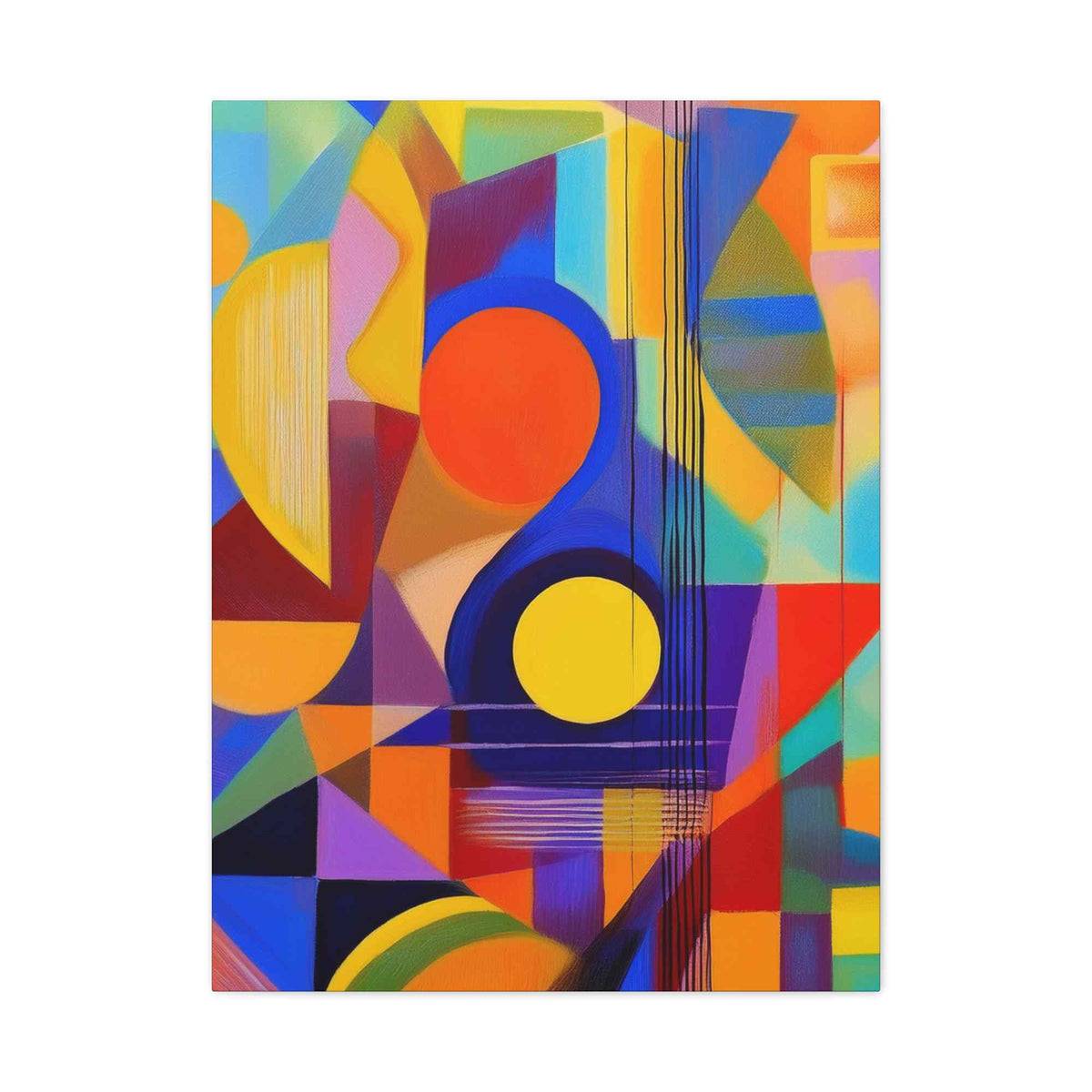 Abstract Painting Print Canvas 20x24,20x30,24x30, 24x32,24x36,30x40, 32x48,36x48,40x60 Pine-Wood Inner Frame ABS-9