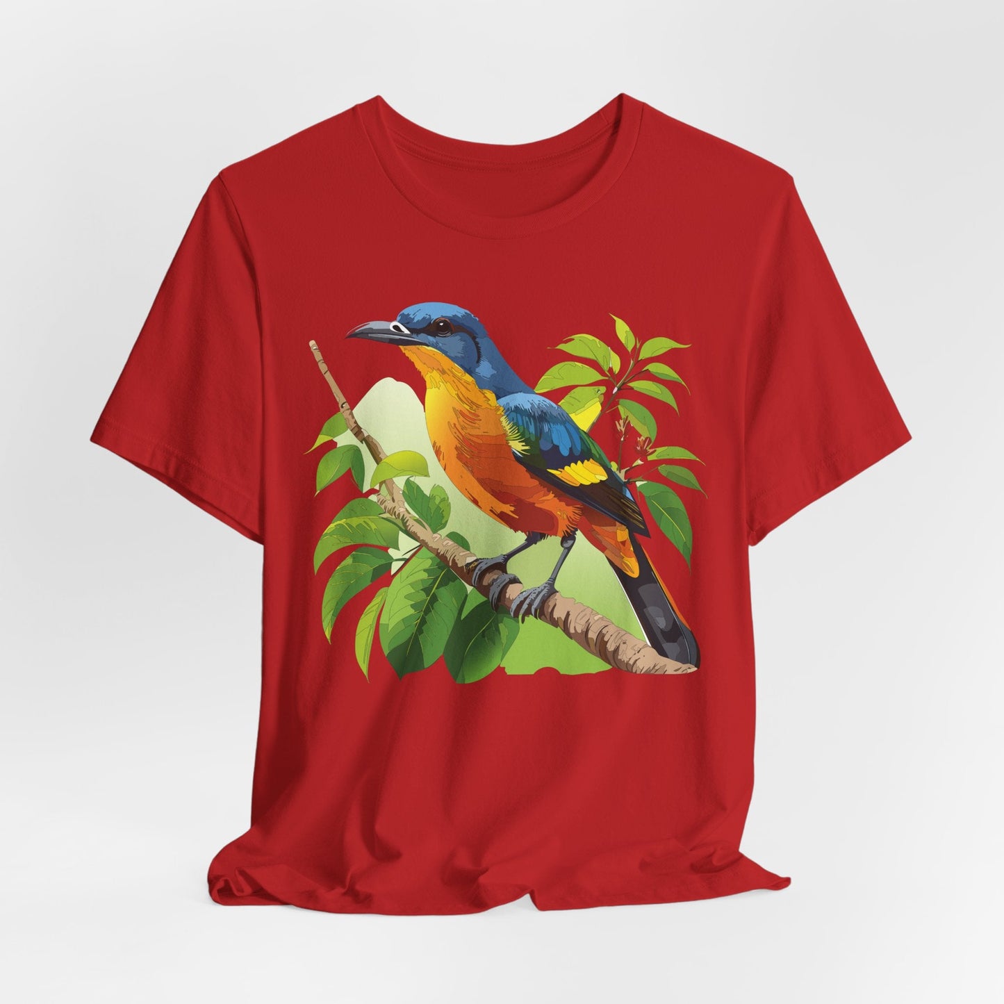 Unisex Animal Design Tee Shirt With Wildlife Graphics For Casual Everyday Wear And Comfort
