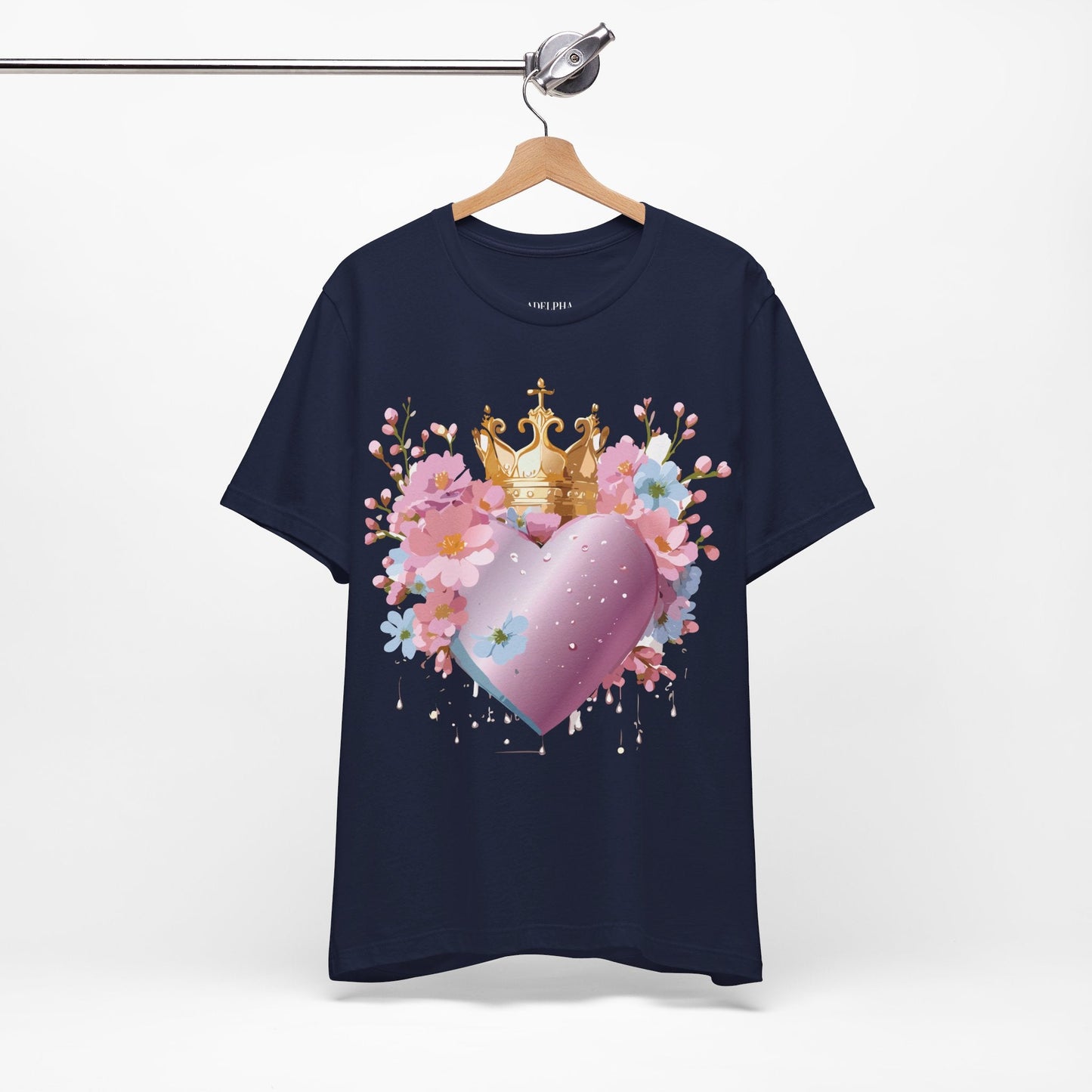 Valentine Graphic Tee From Adelpha Unisex Jersey Short Sleeve Vintage Inspired Artwork Shirt