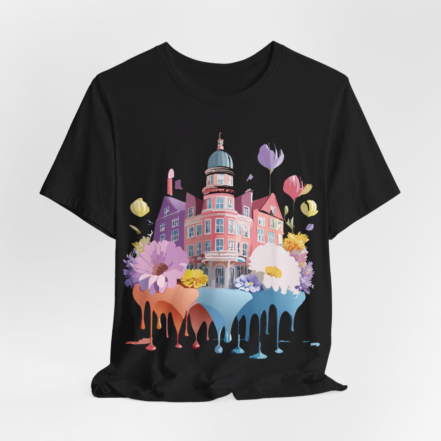 Amsterdam Tourist Shirt Unisex Graphic Tee With Vintage Adelpha Artwork For Everyday Wear