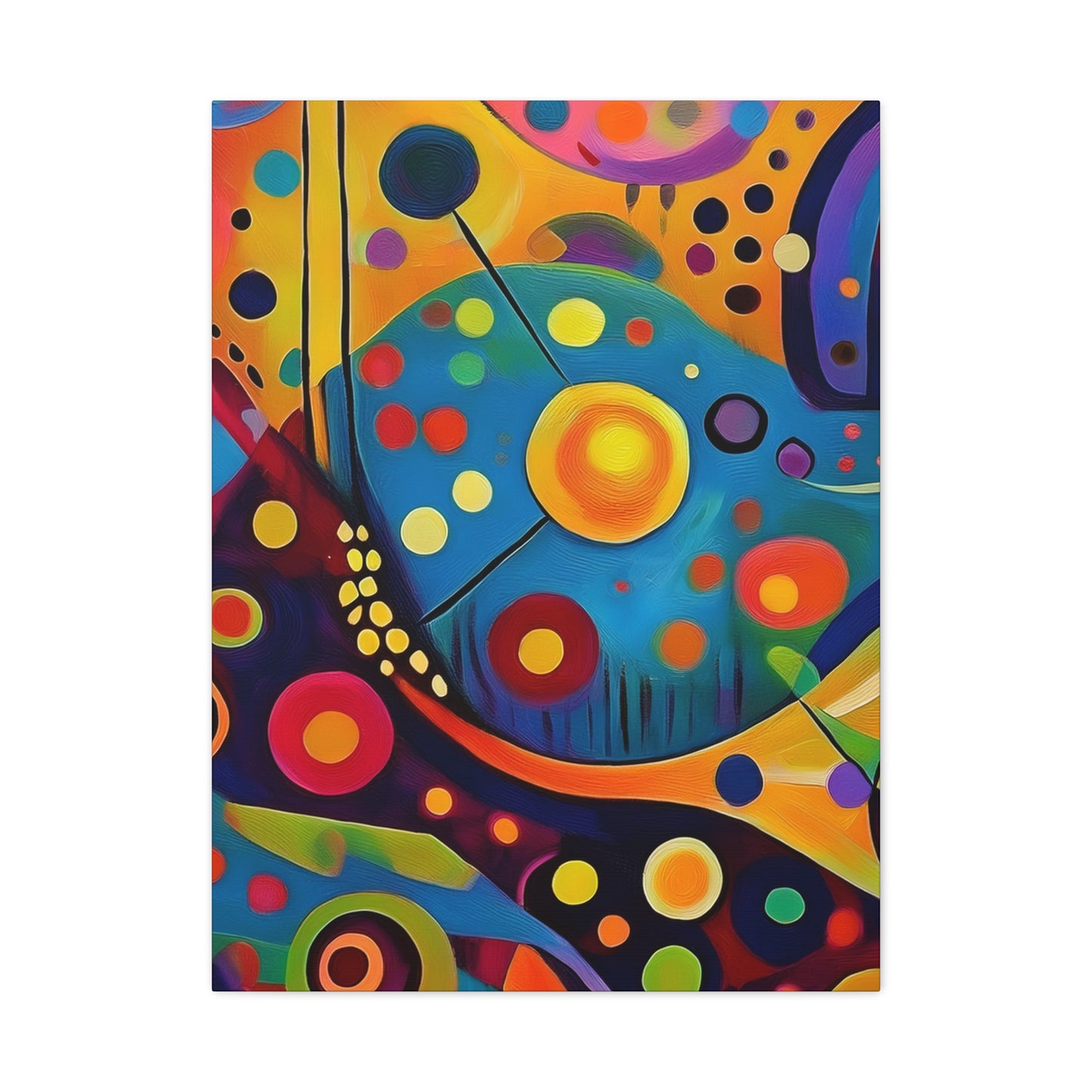 Abstract Oil Painting Print Canvas 20x24,20x30,24x30 24x32,24x36,30x40 32x48,36x48,40x60 Pine-Wood Inner Frame ABS-124