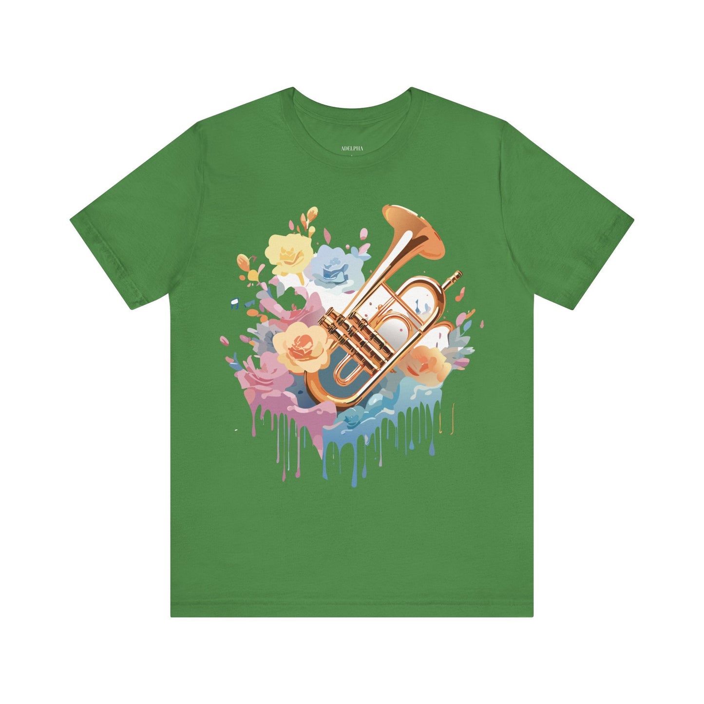 Music T Shirt Unisex Graphic Tee Vintage Artwork Adelpha Short Sleeve Art Design