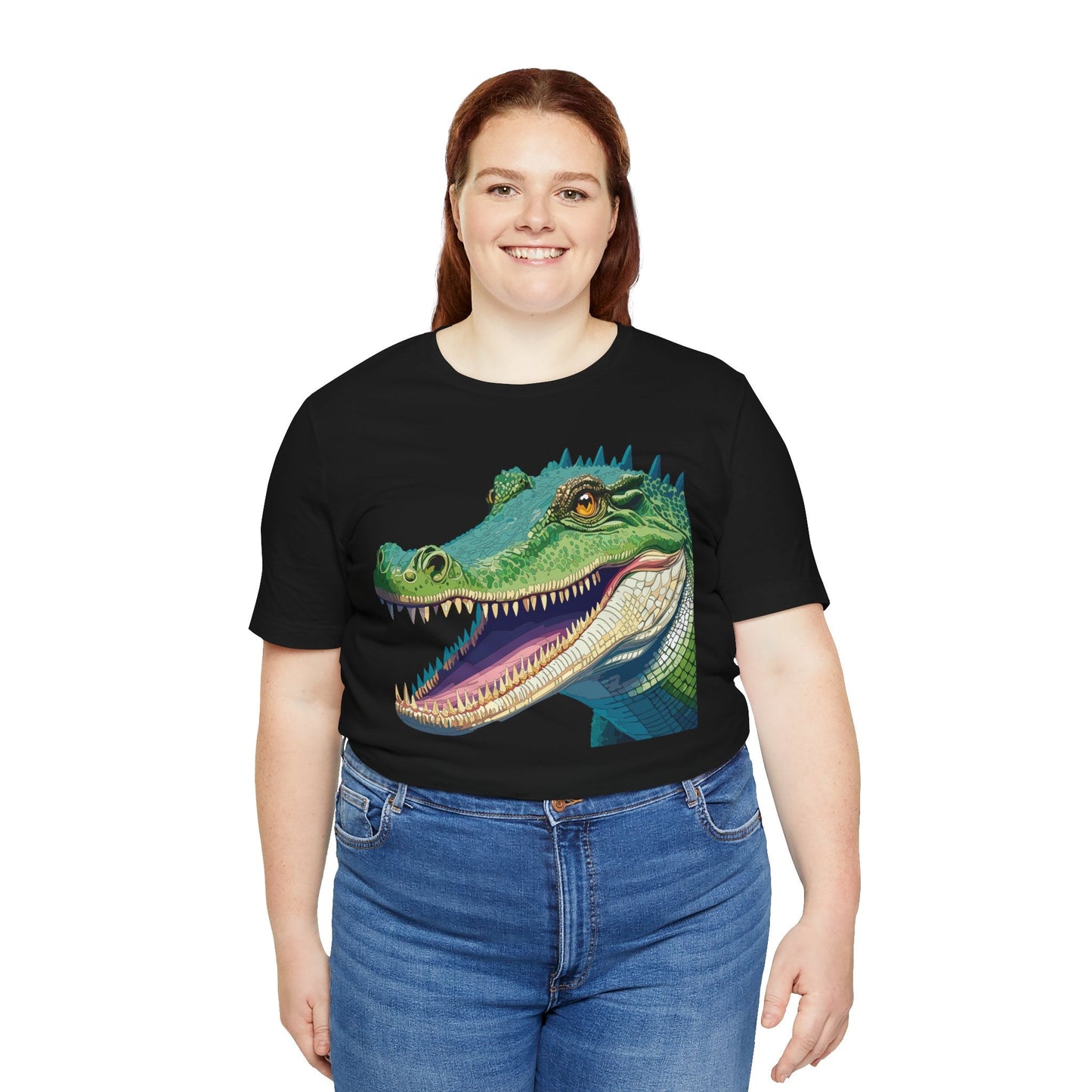 Unisex Animal Tee Shirt With Animals Art Design Wild Animals Jersey Short Sleeve