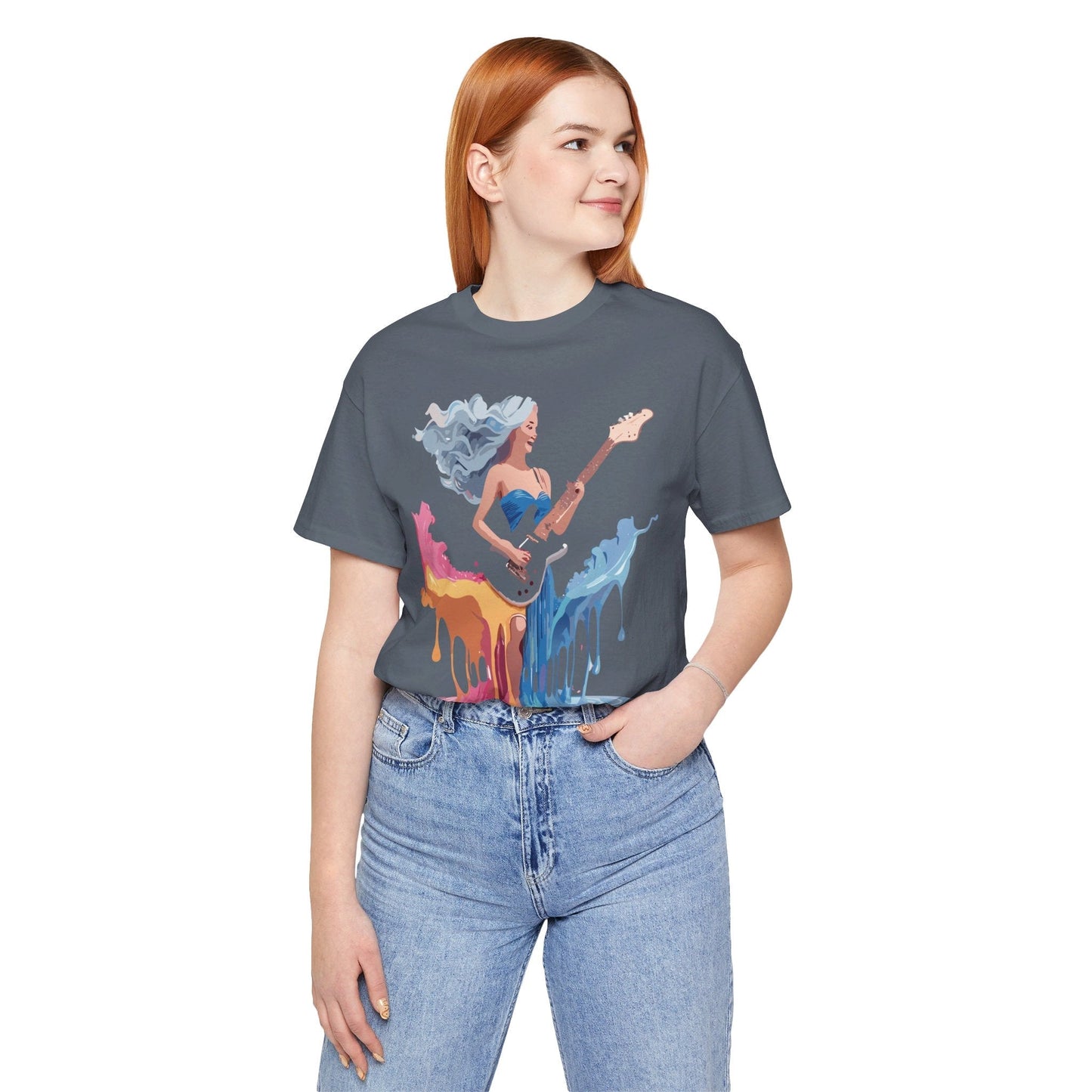 Adelpha Music T Shirt Graphic Tee Unisex Short Sleeve Vintage Inspired Artwork Casual Wear
